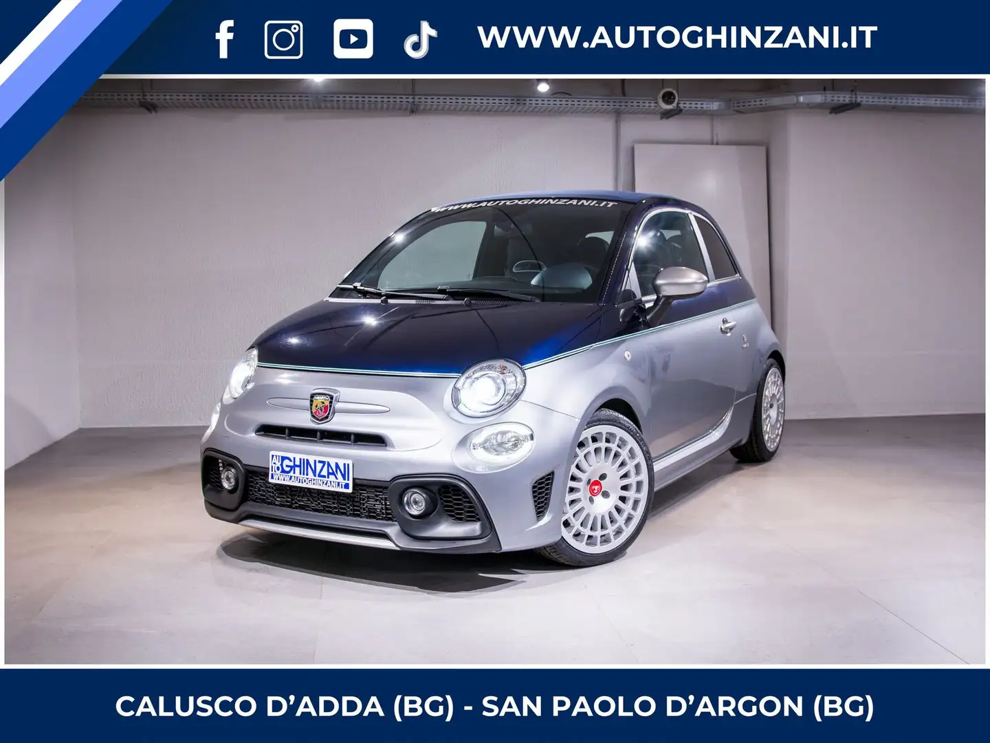 Abarth 695C 695 C 1.4 Turbo T-Jet Rivale Special Edition N° 1200 - "PREZZO VERO" Gris - 1