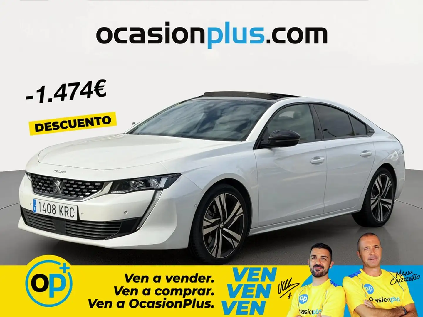 Peugeot 508 2.0BlueHDi S&S GT EAT8 180 Blanco - 1