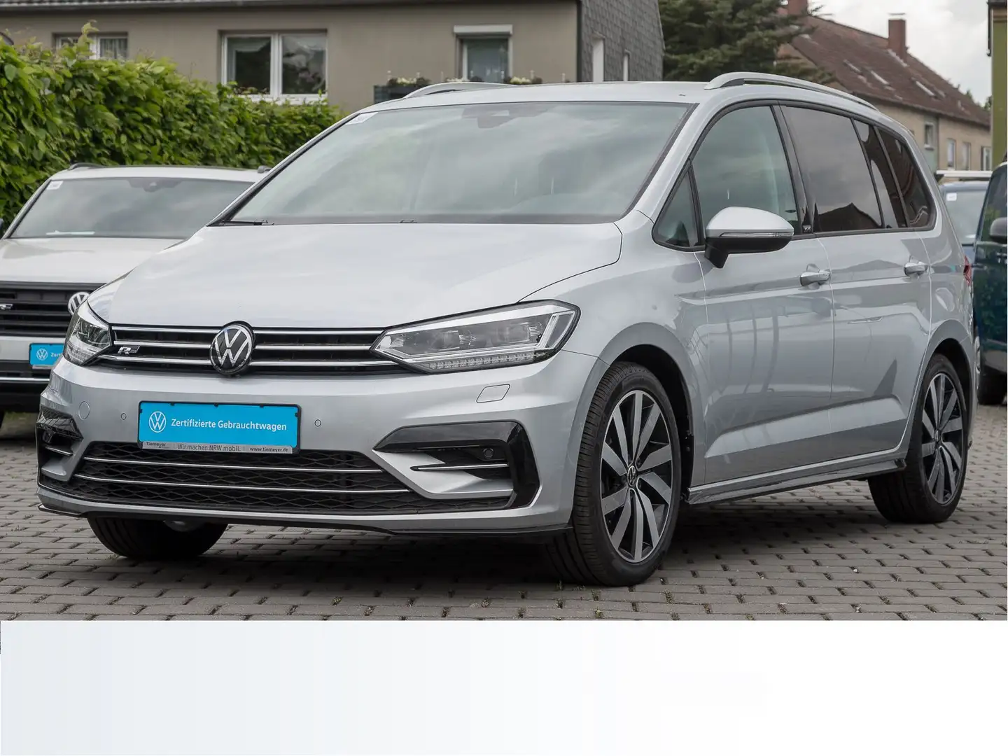 Volkswagen Touran 1.5 TSI DSG R-LINE 7 SITZE AHK NAVI VIRTU Silber - 2