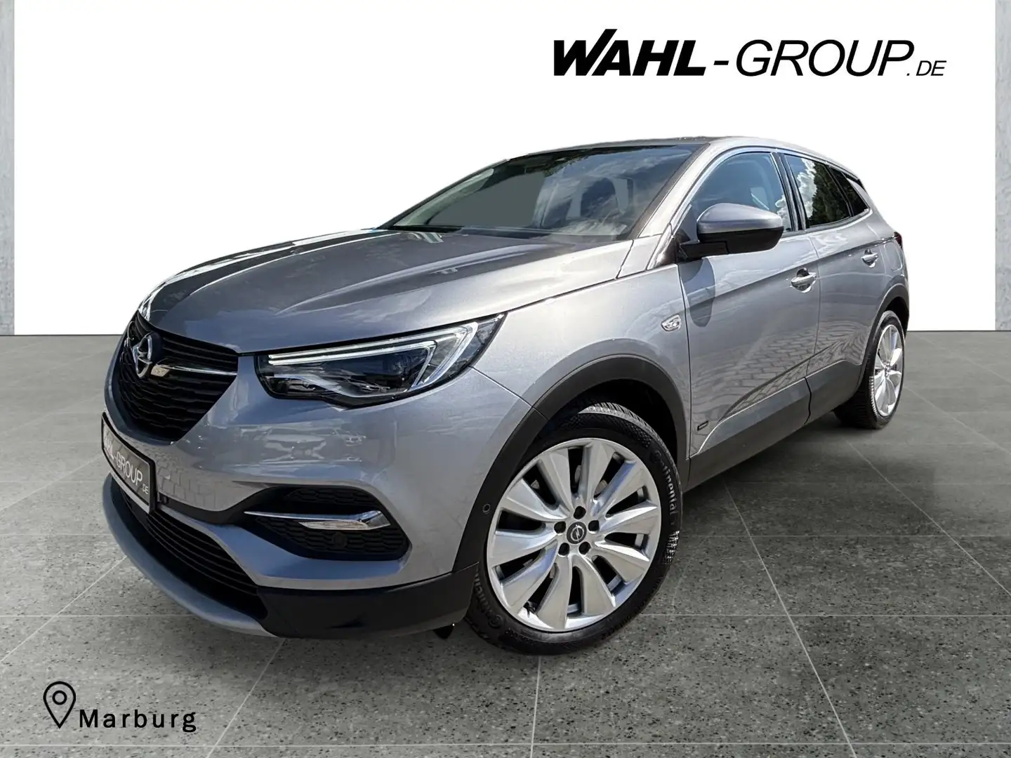 Opel Grandland X 1.6 Turbo Hybrid 200 Innovation 4*AHK*LED*RFK*PDC* Silber - 1