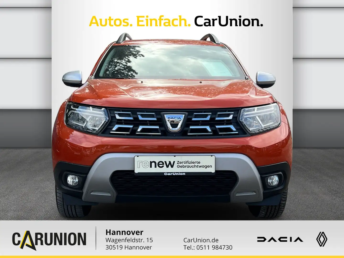 Dacia Duster Prestige+ Blue dCi 115 2WD Arancione - 2