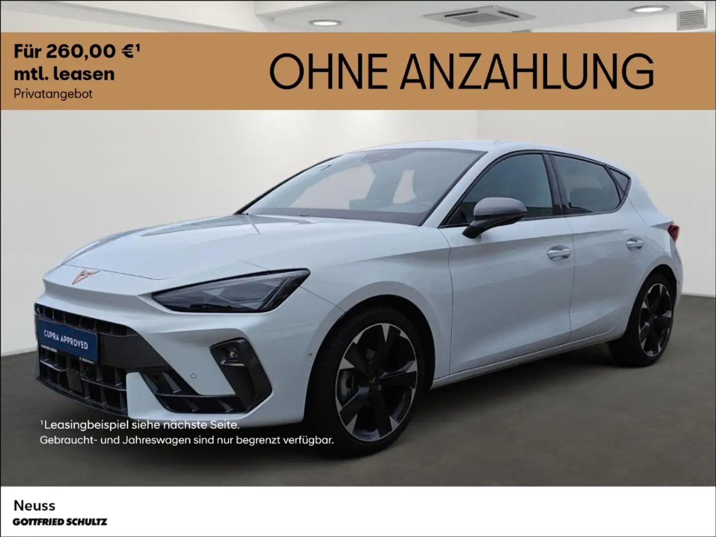 CUPRA Leon eTSI DSG NAVI SITZHEIZUNG EINPARKHILFE LED Blanc - 1