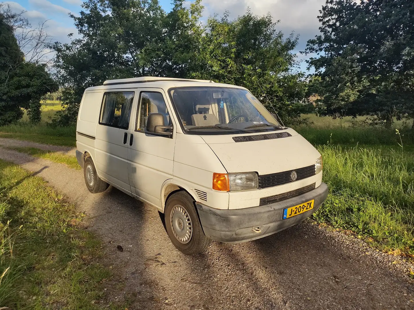 Volkswagen Caddy t4 bus camper Blanc - 2