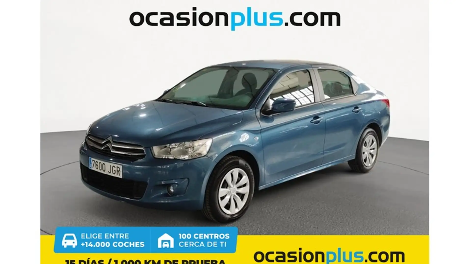 Citroen C-Elysée 1.6HDi Seduction 92 Blau - 1