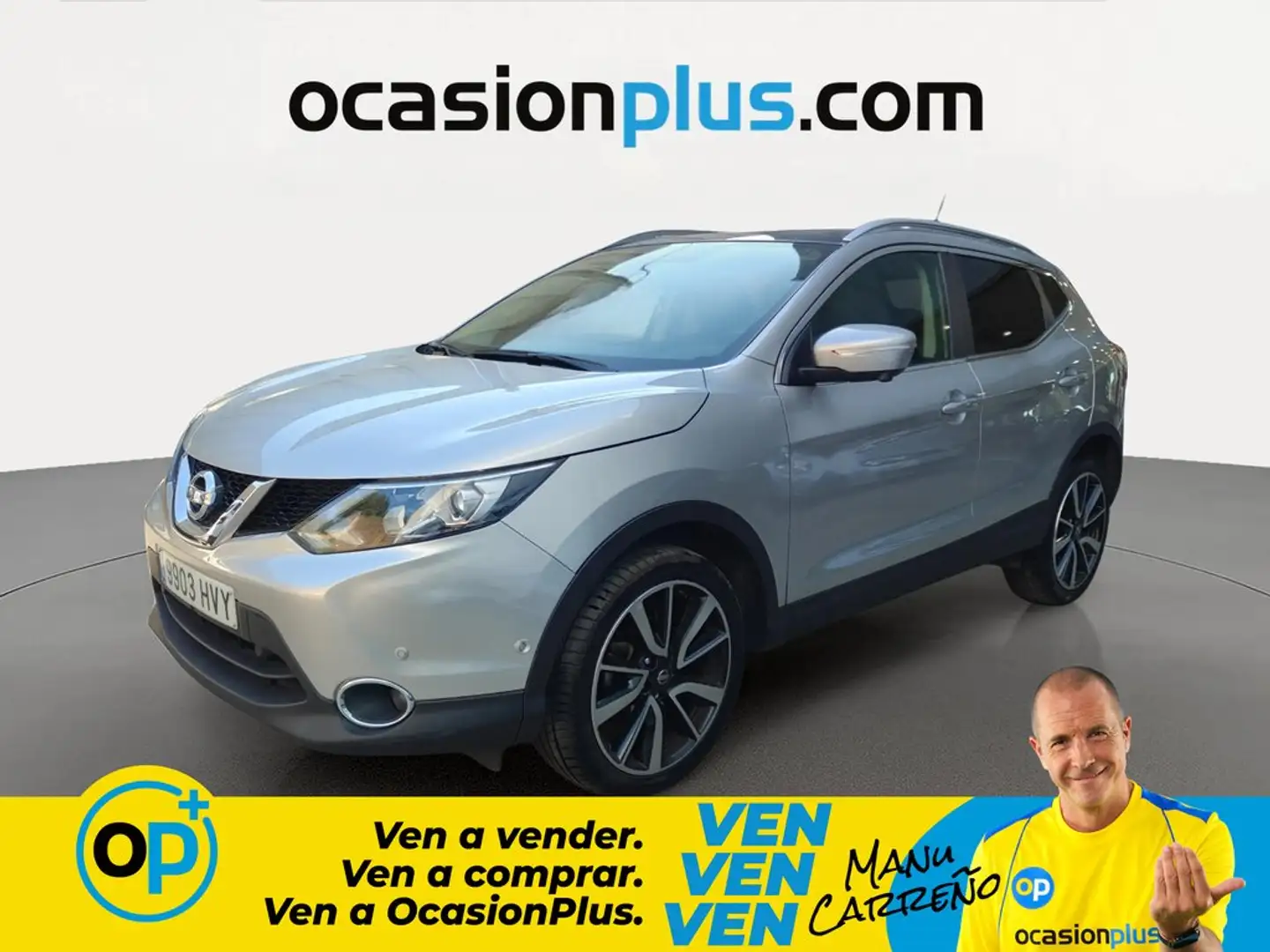 Nissan Qashqai 1.6dCi Tekna 4x2 19´´ Gris - 1