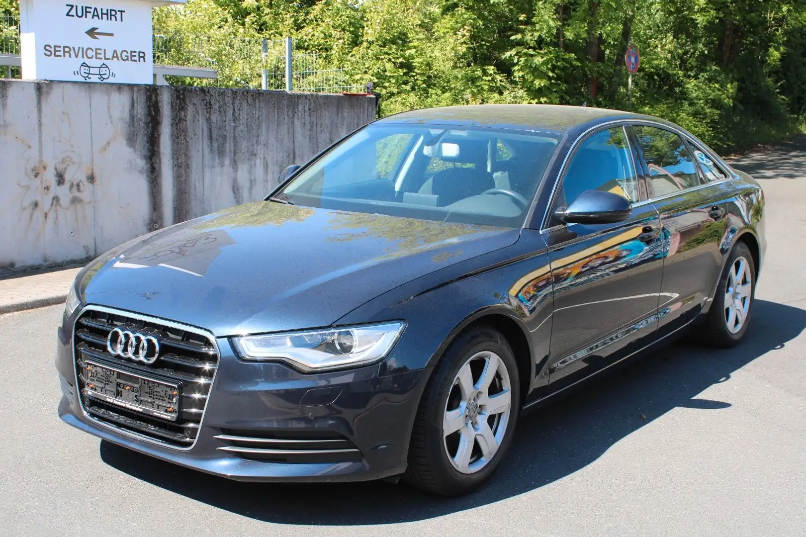 Audi A6 Lim. 2.8 FSI Automatik Navi Alu 1 Hand Синій - 1