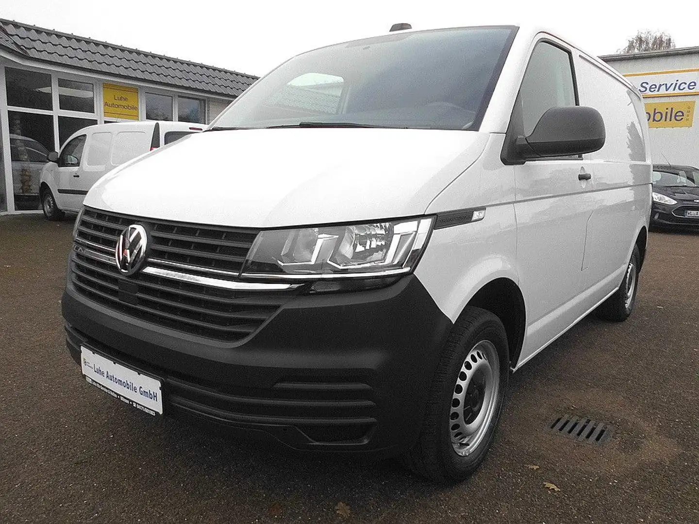 Volkswagen T6 Transporter T6.1 Transporter EcoProfi AHK 1.Hand Orig. 37tkm Blanco - 1