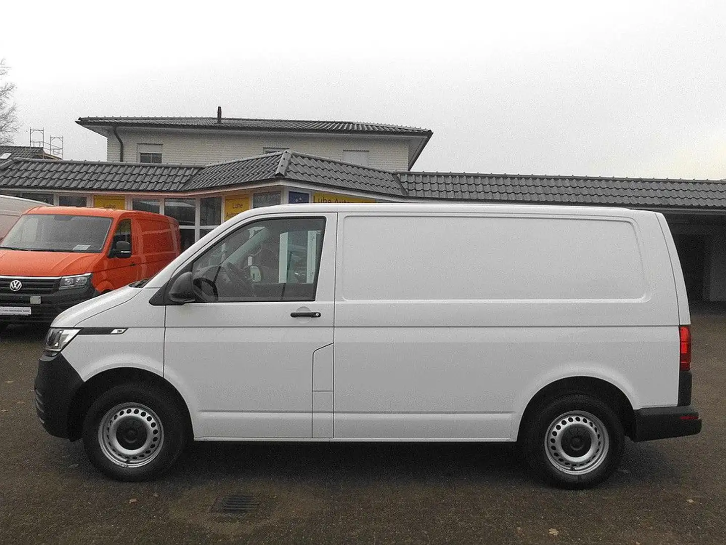 Volkswagen T6 Transporter T6.1 Transporter EcoProfi AHK 1.Hand Orig. 37tkm Blanco - 2