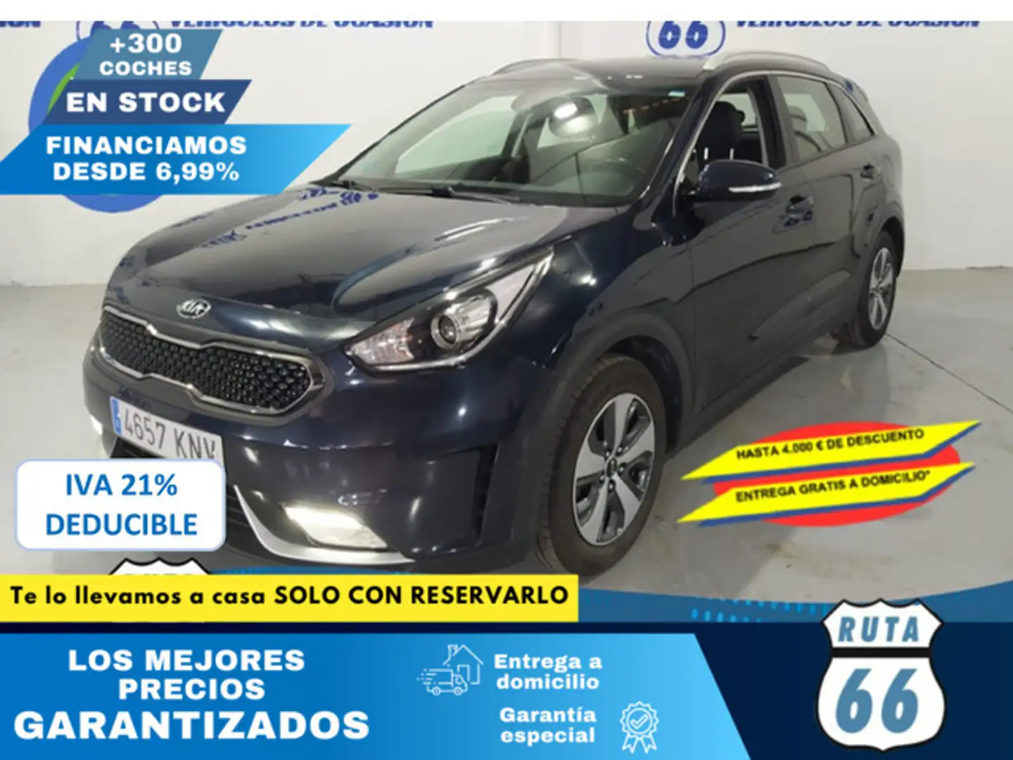 Kia Niro 1.6 HEV Drive Azul - 1