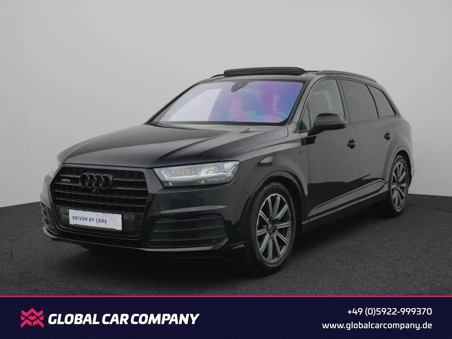 Audi Q7 quattro S-Line,MATRIX,MEMO,LUFT,PANO,BOSE,7P Чорний - 1