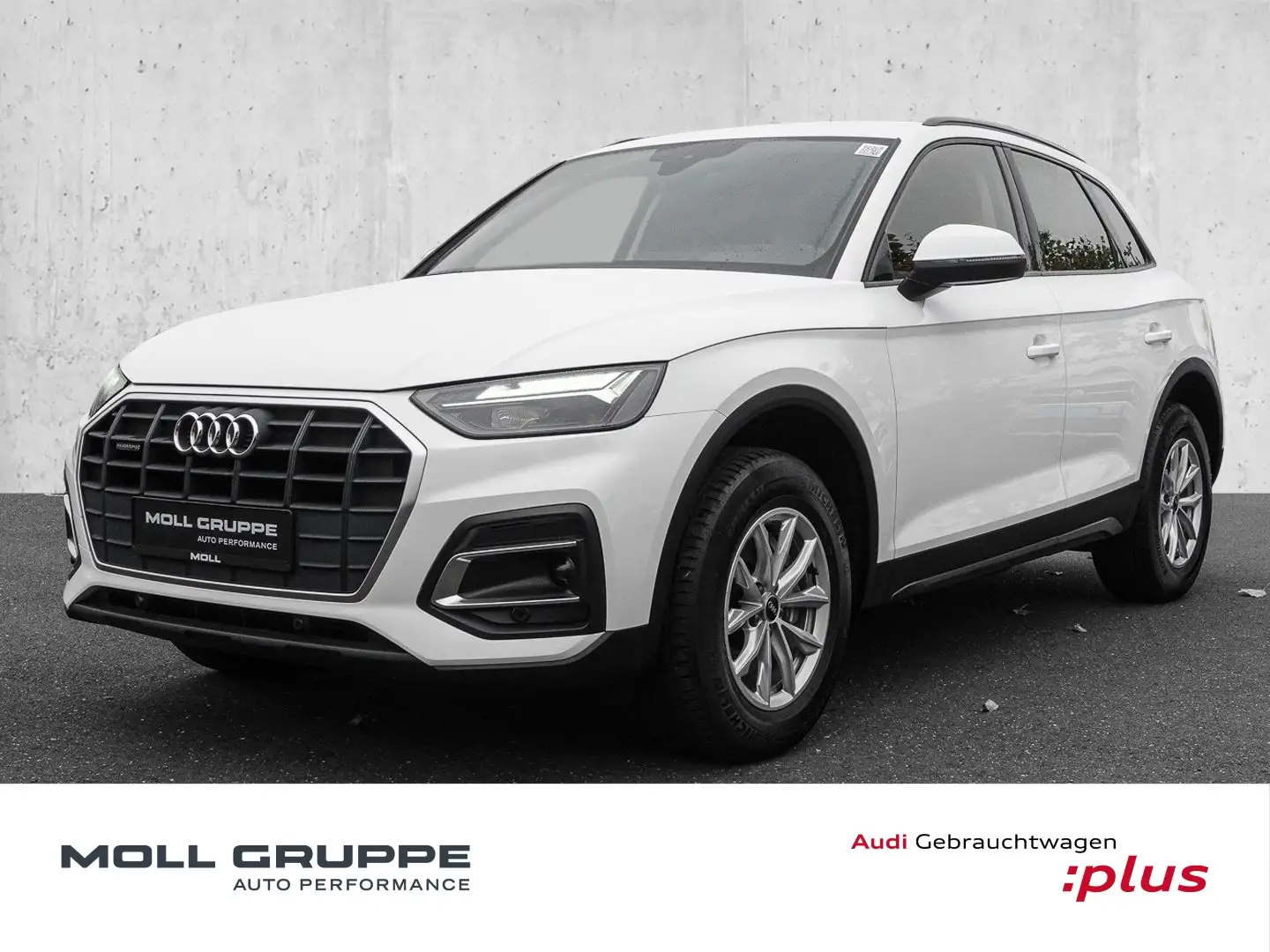 Audi Q5 SUV 40 TDI quattro S tonic AHK Head UP Virtuell Blanc - 1