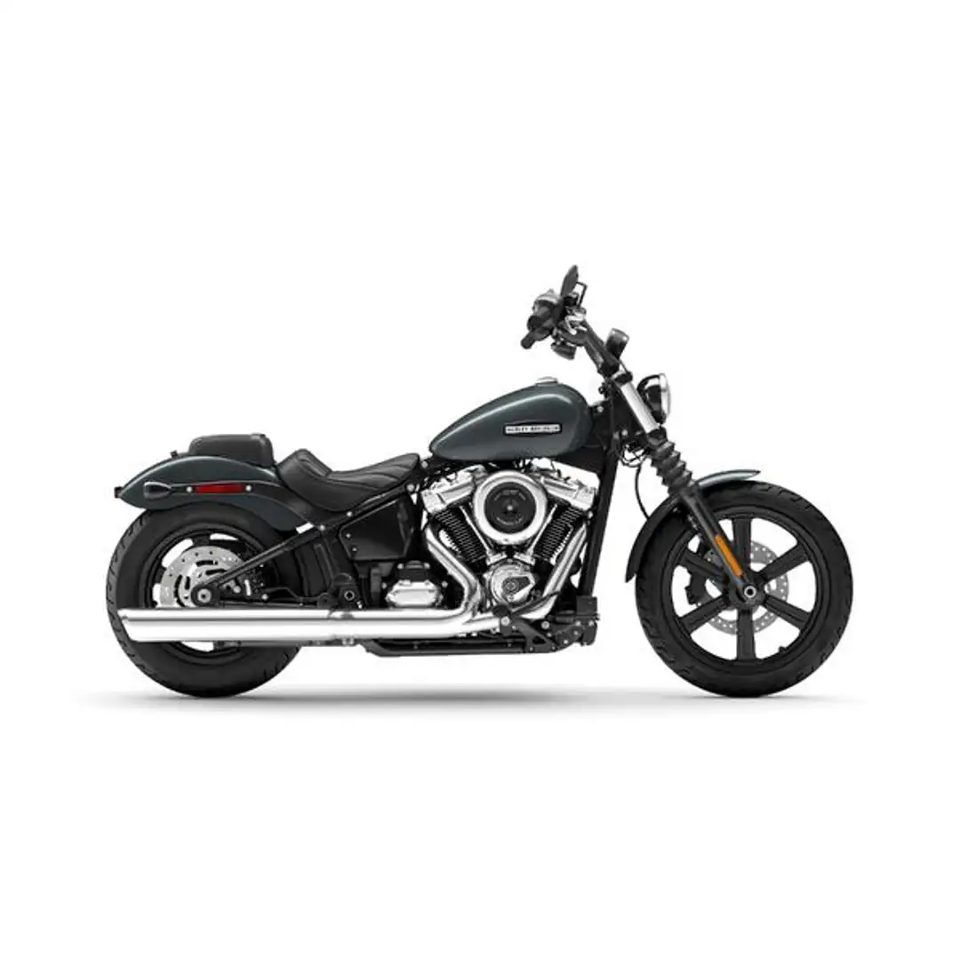 Harley-Davidson Street Bob FXBB SOFTAIL CAST WHEELS Negru - 1