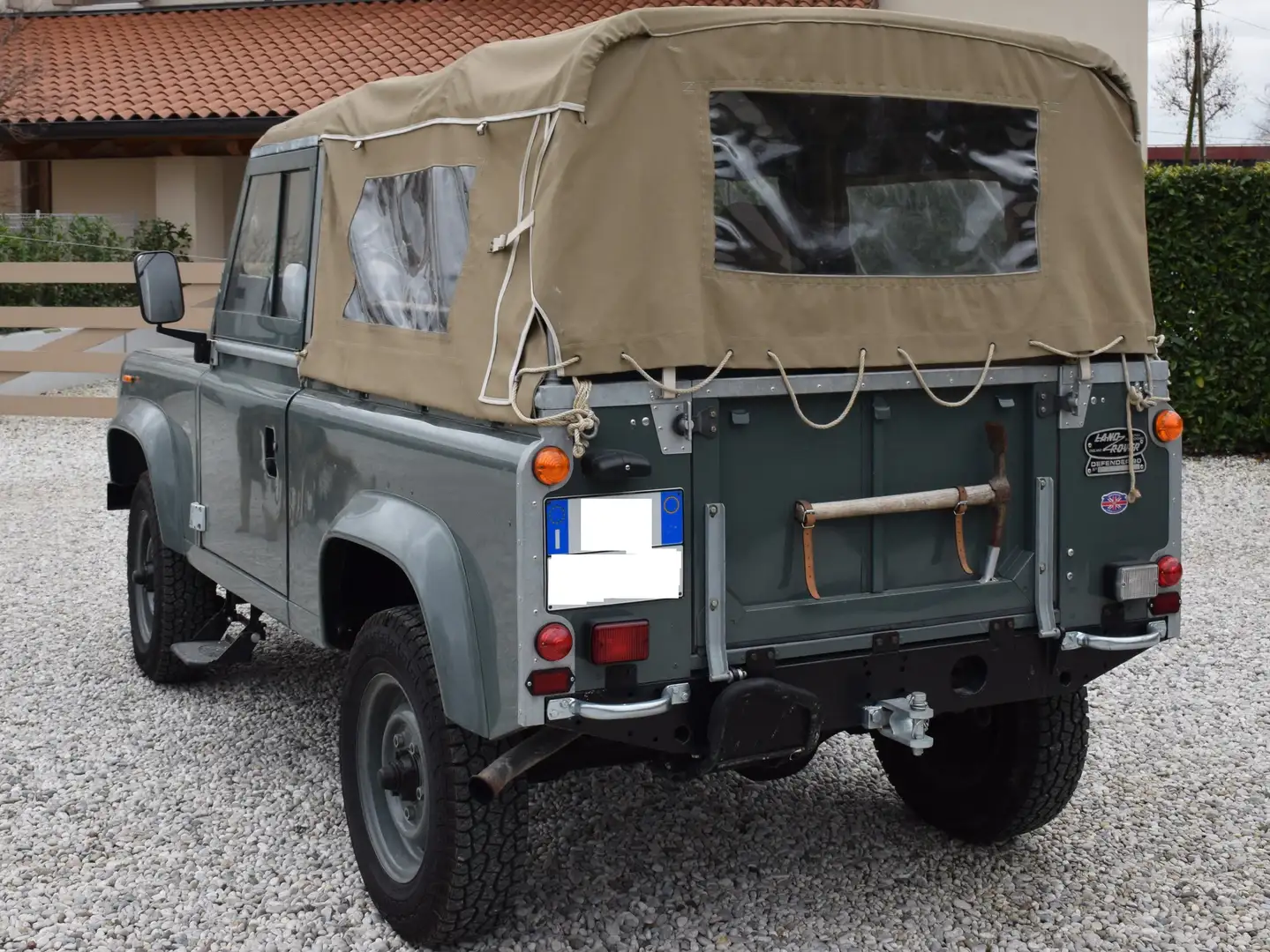 Land Rover Defender 90 2.5 td  SOFT TOP Grün - 1