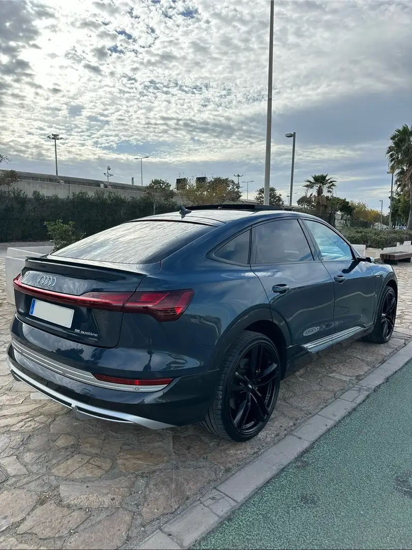 Audi e-tron Sportback 55 quattro S line Azul - 2
