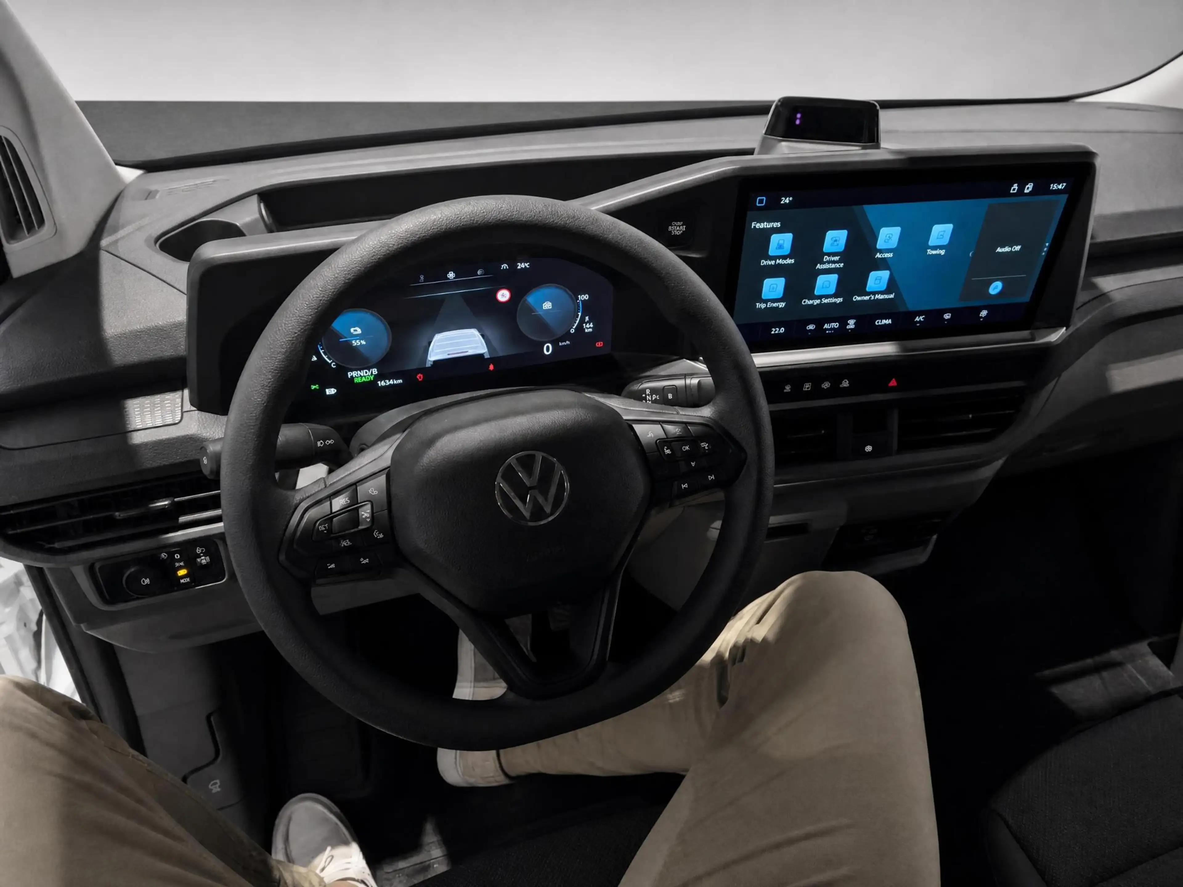 Volkswagen Transporter e-Transporter Pick-Up DC 70kWh 218pk L2 733942 — photo 11