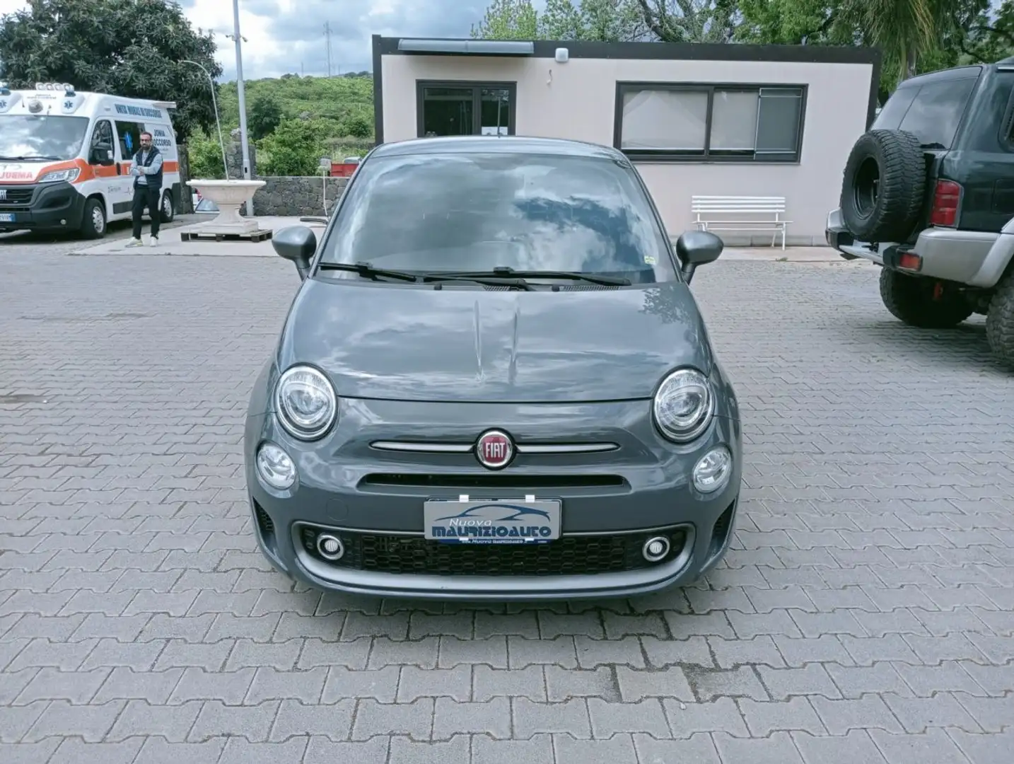 Fiat 500 Fiat 500 1.3 mjt Sport 95cv Gris - 1