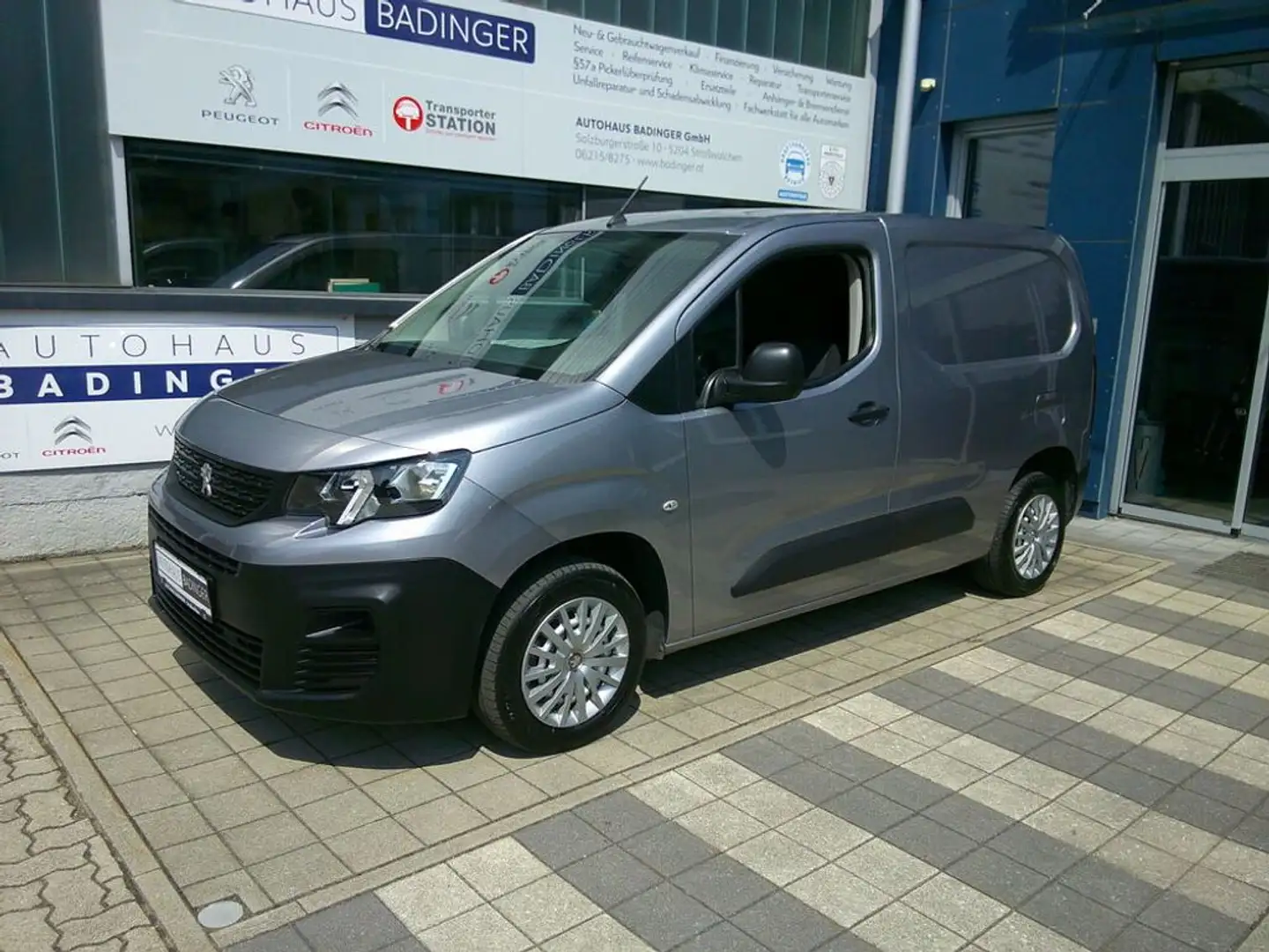 Peugeot Partner KW L1 BHDI75  mit Rückfahrkamera Grau - 1