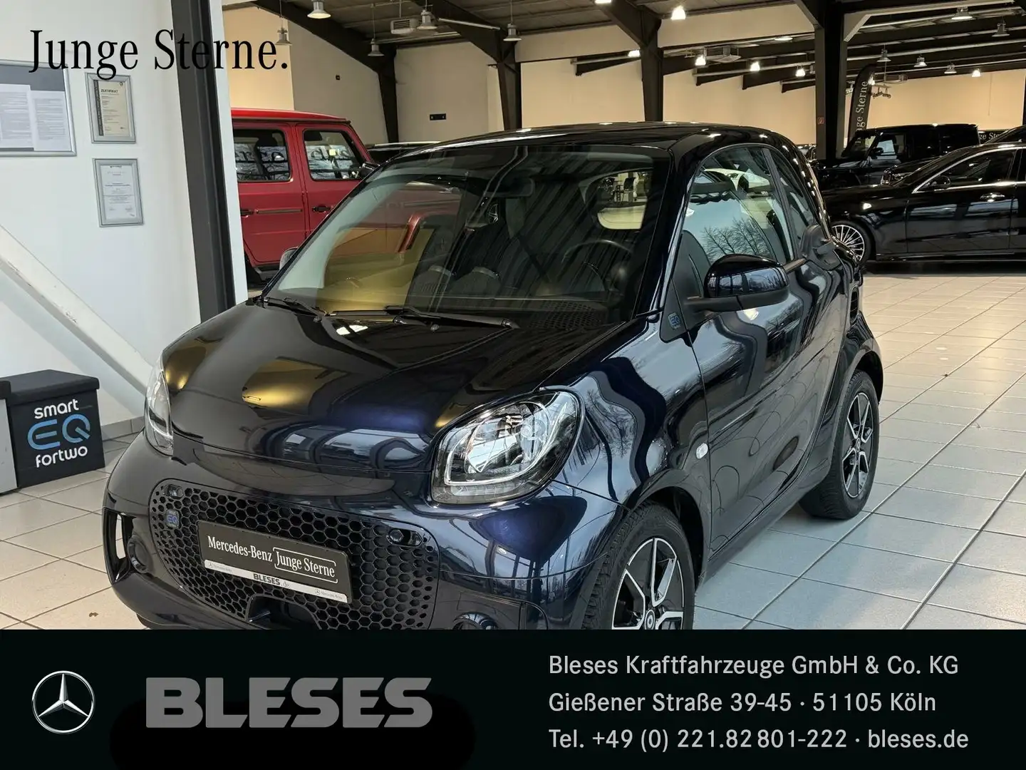 smart forTwo fortwo EQ Premium-Pak.+Plus-Pak.+22kW+Kamera+SHZ Blau - 1