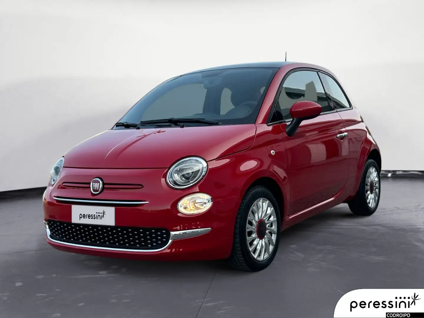 Fiat 500 1.0 FireFly Hybrid Cult Rood - 1