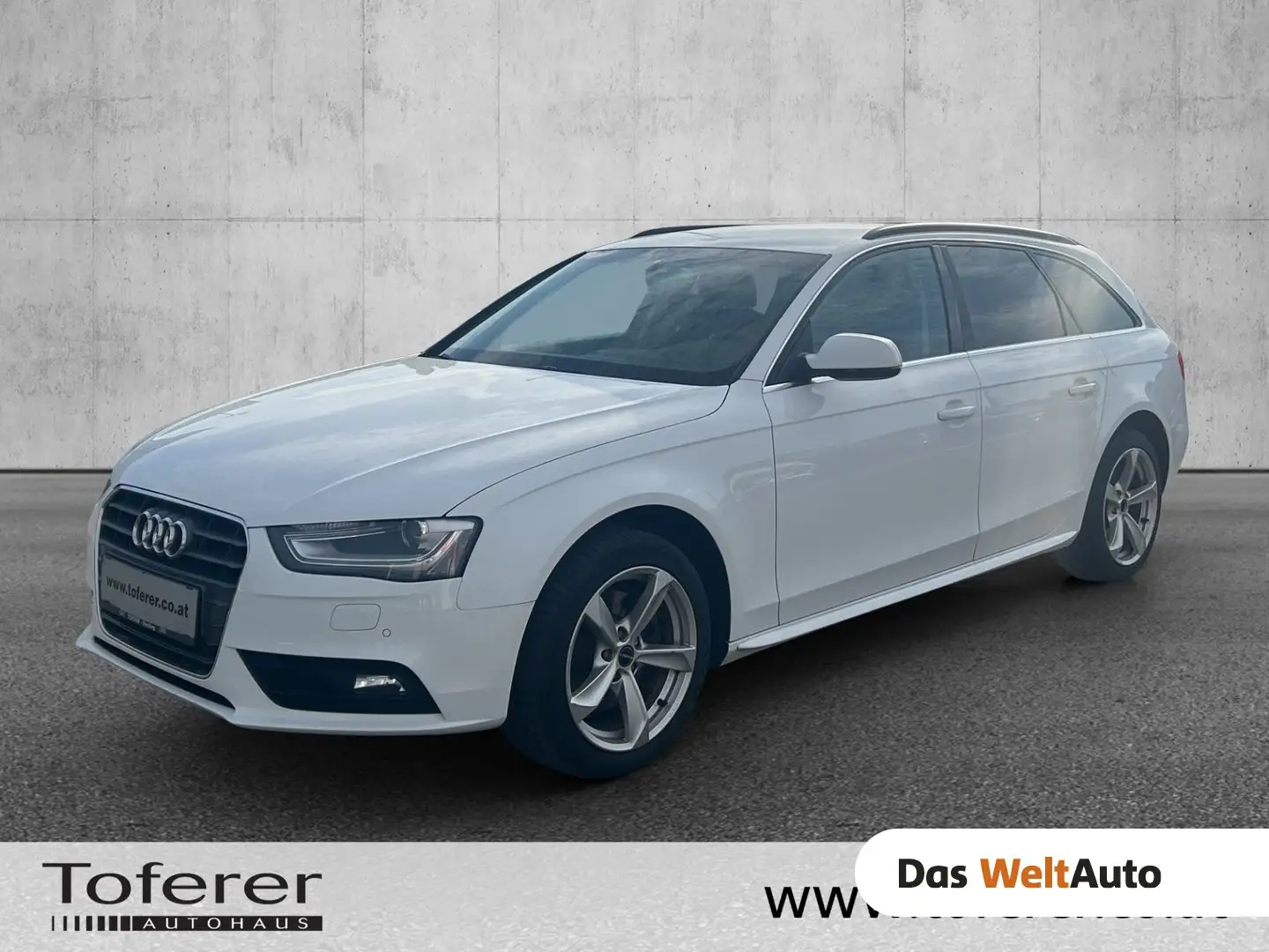 Audi A4 2.0 TDI daylight Weiß - 1