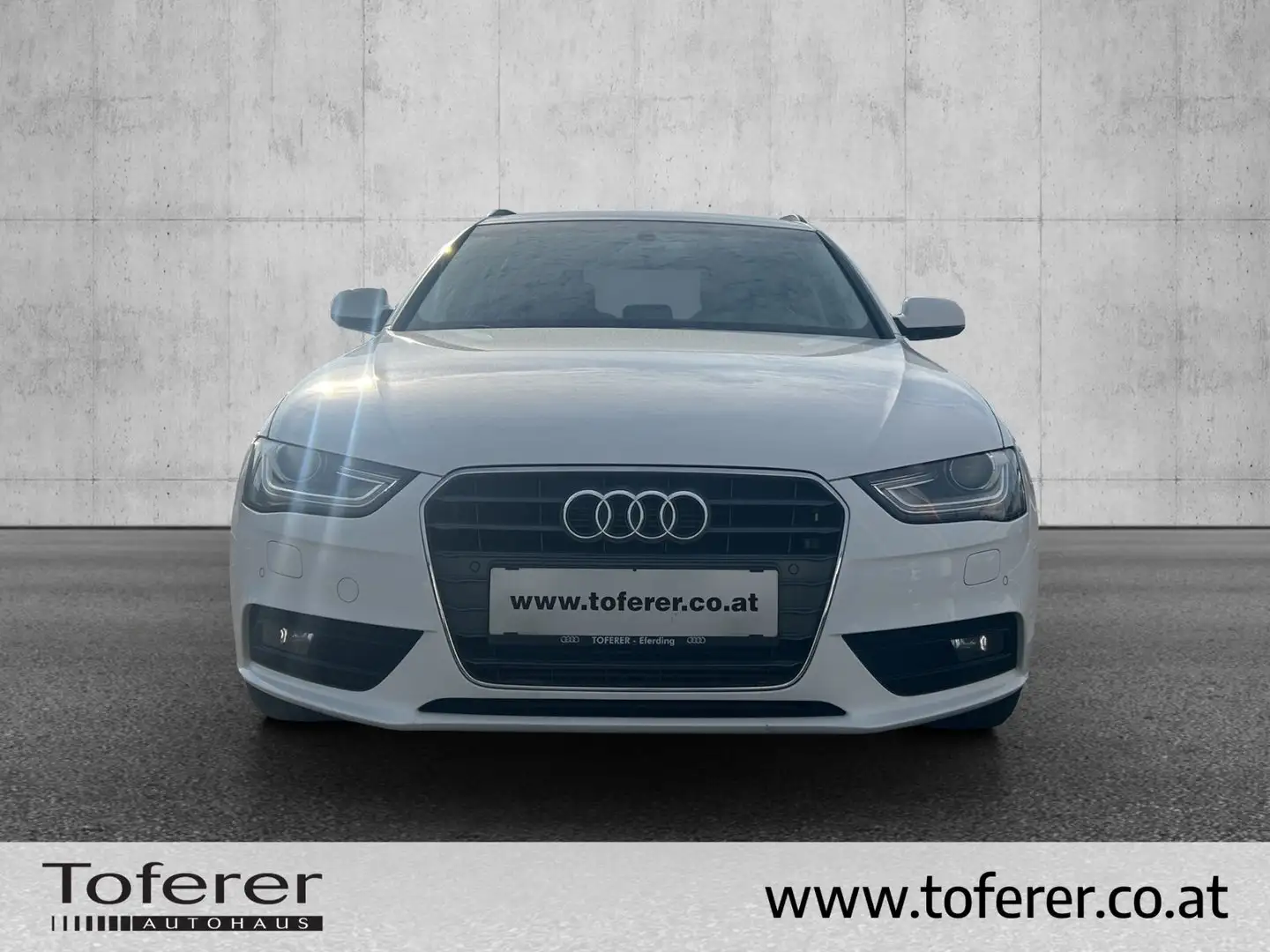 Audi A4 2.0 TDI daylight Weiß - 2