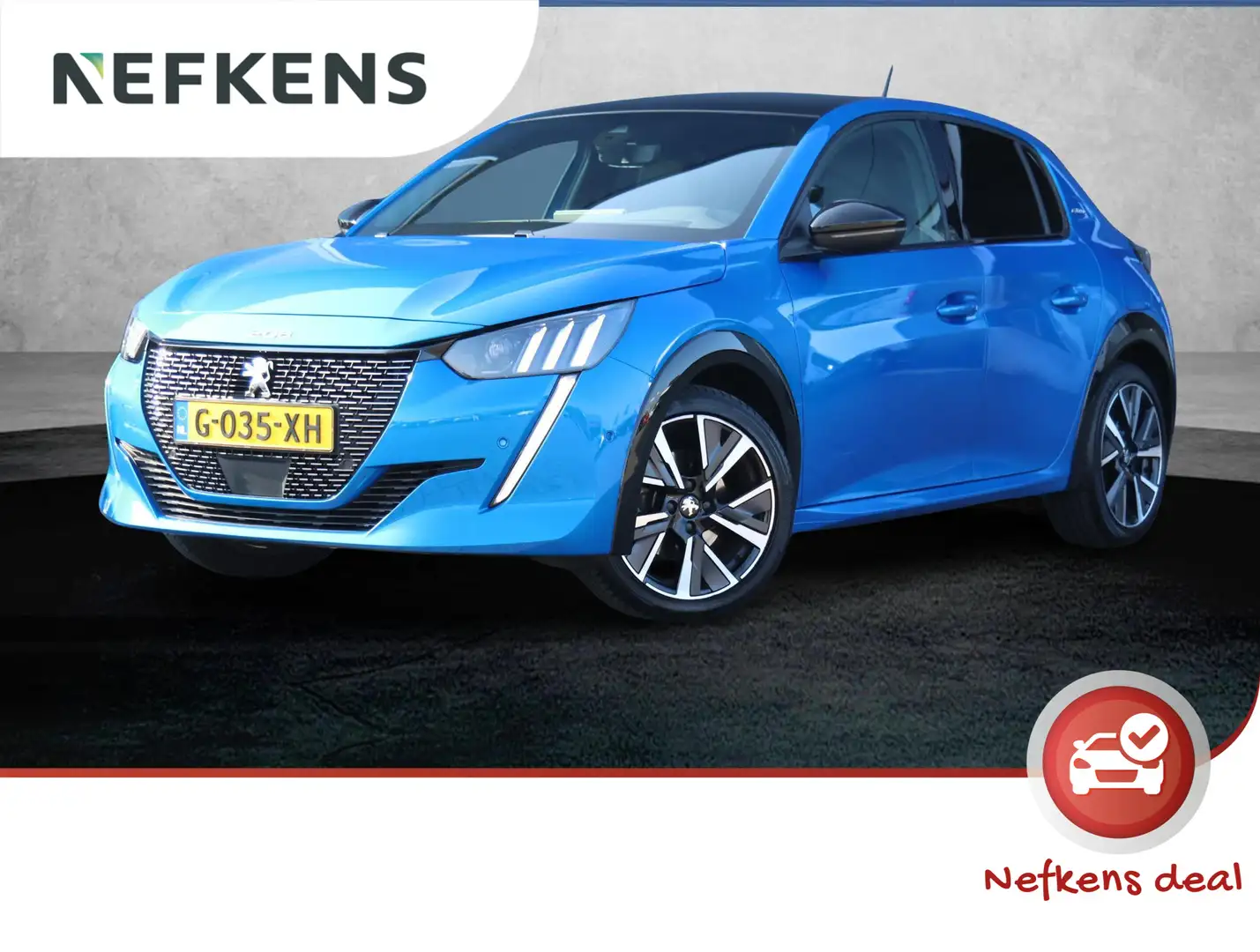 Peugeot 208 1.2 PureTech GT-Line 1ste eigenaar | Panorama dak Blauw - 1
