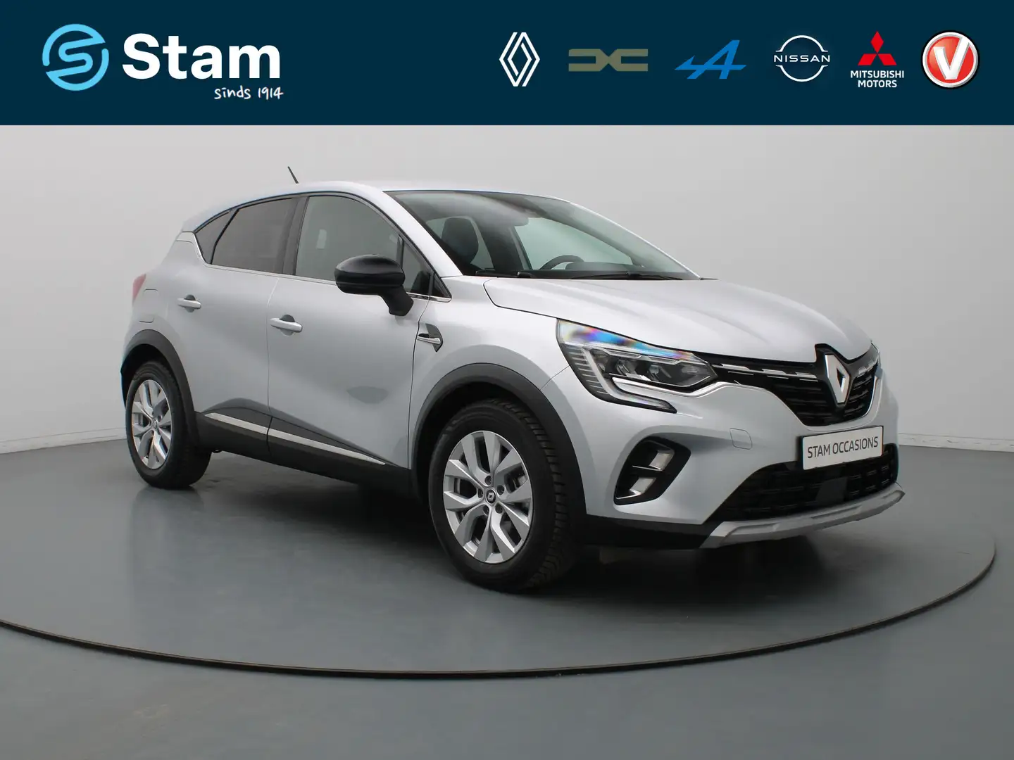 Renault Captur 160pk E-Tech Plug-in Hybrid Intens Automaat Cruise Zilver - 1