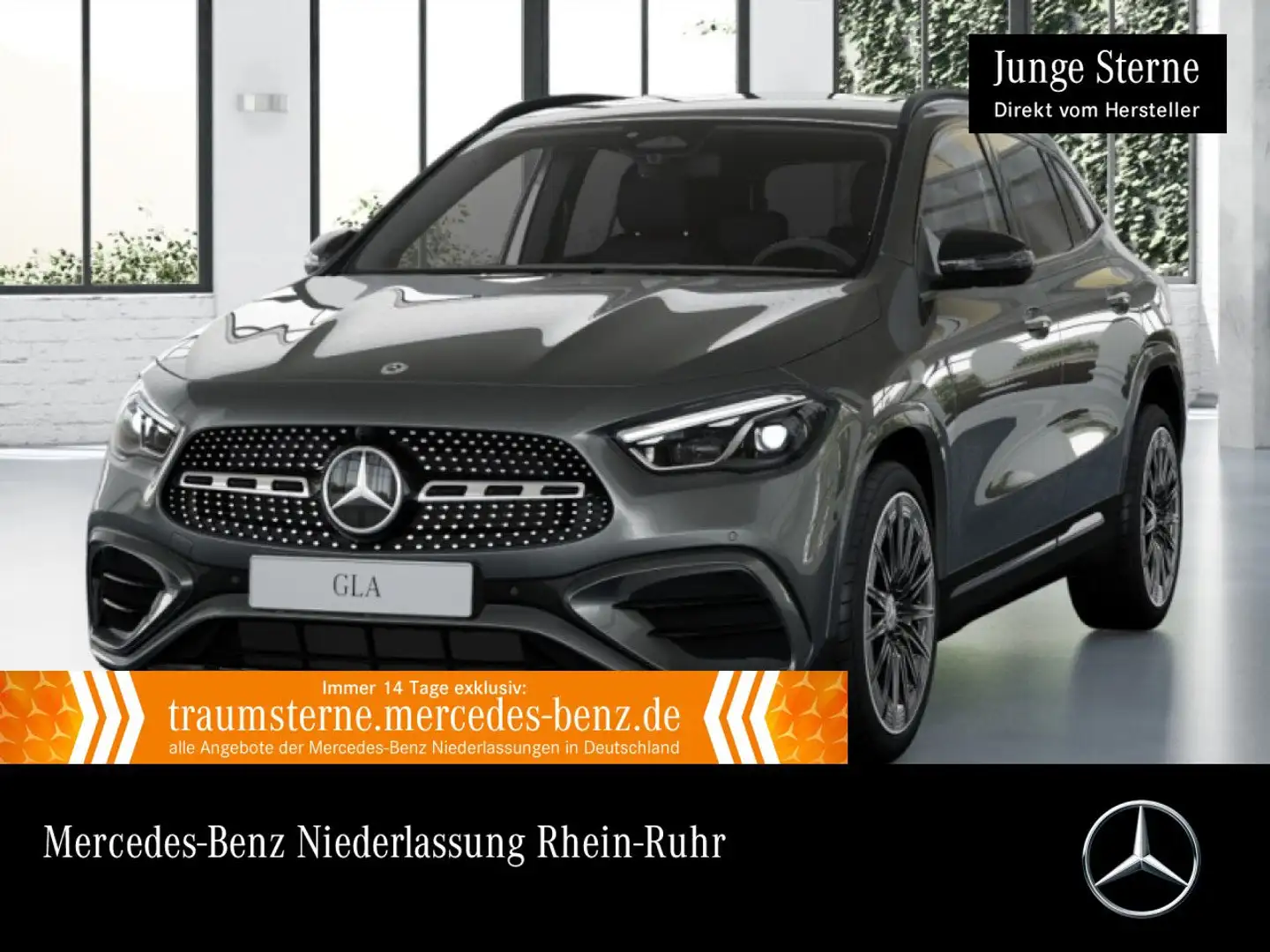 Mercedes-Benz GLA 250 e AMG+NIGHT+360°+MULTIBEAM+TOTW+KEYLESS Grau - 1