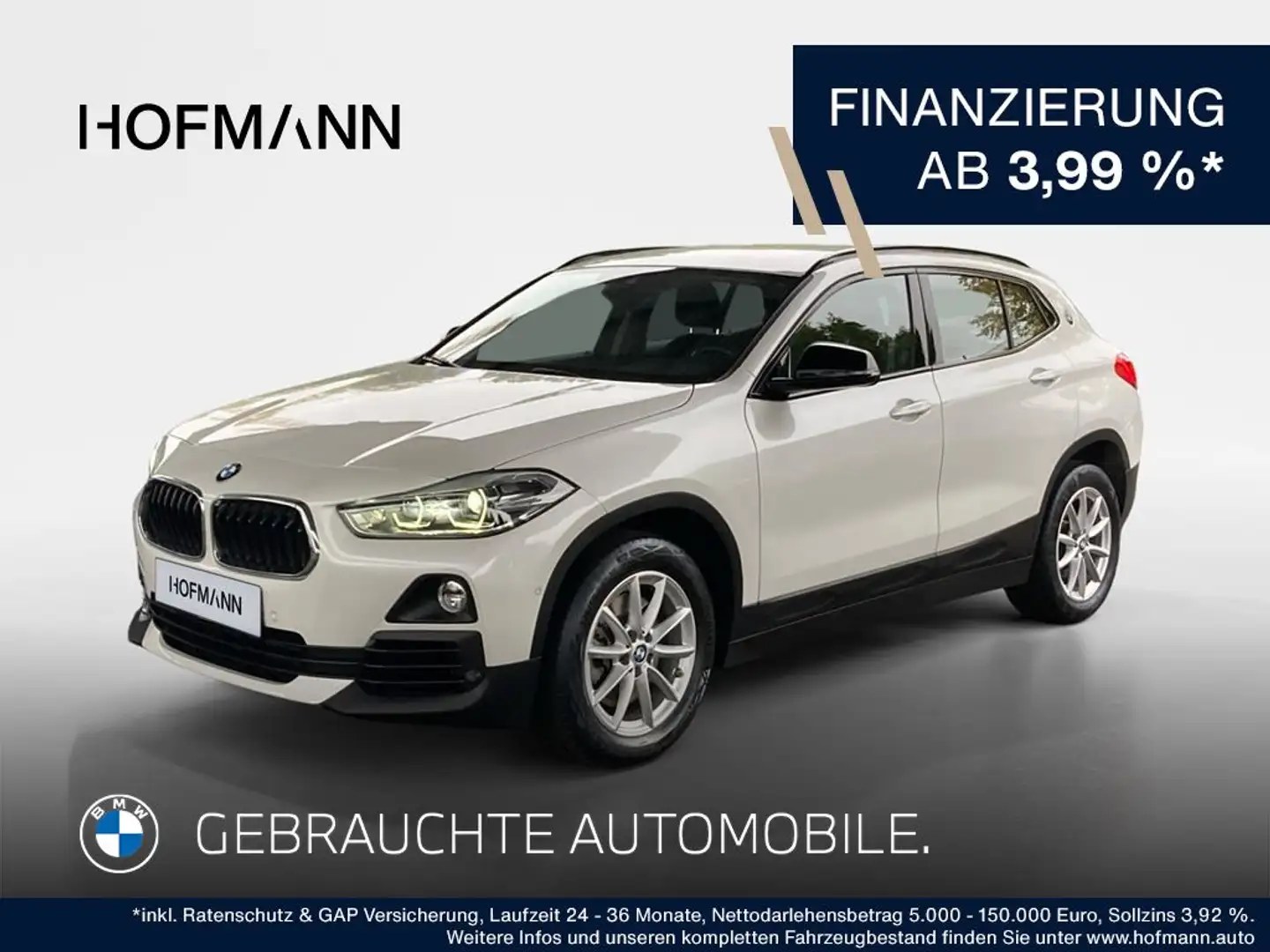 BMW X2 Advantage Weiß - 1
