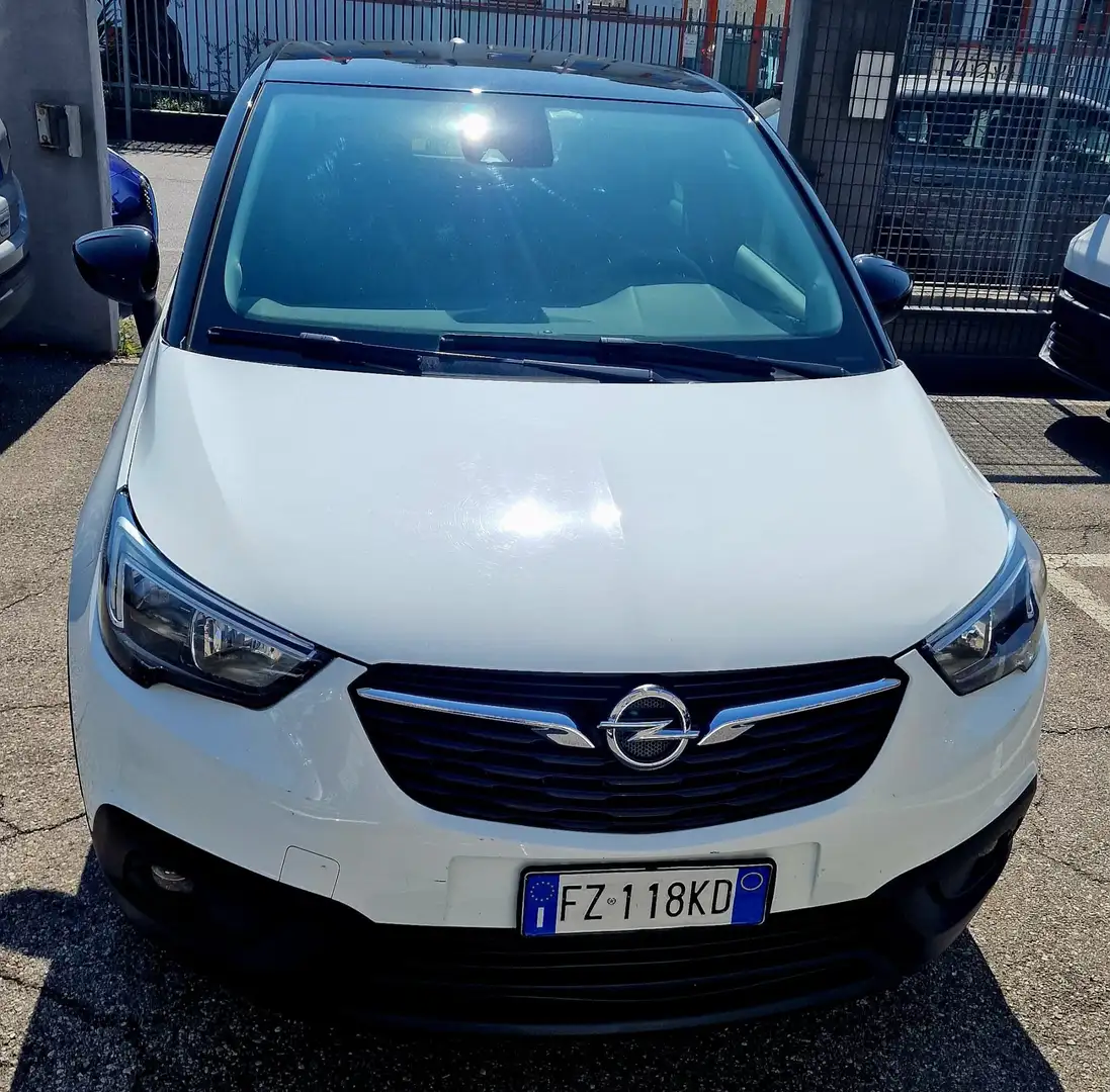 Opel Crossland X 1.2 BZ. MOD. ANNIVERSARY 83cv Blanc - 2