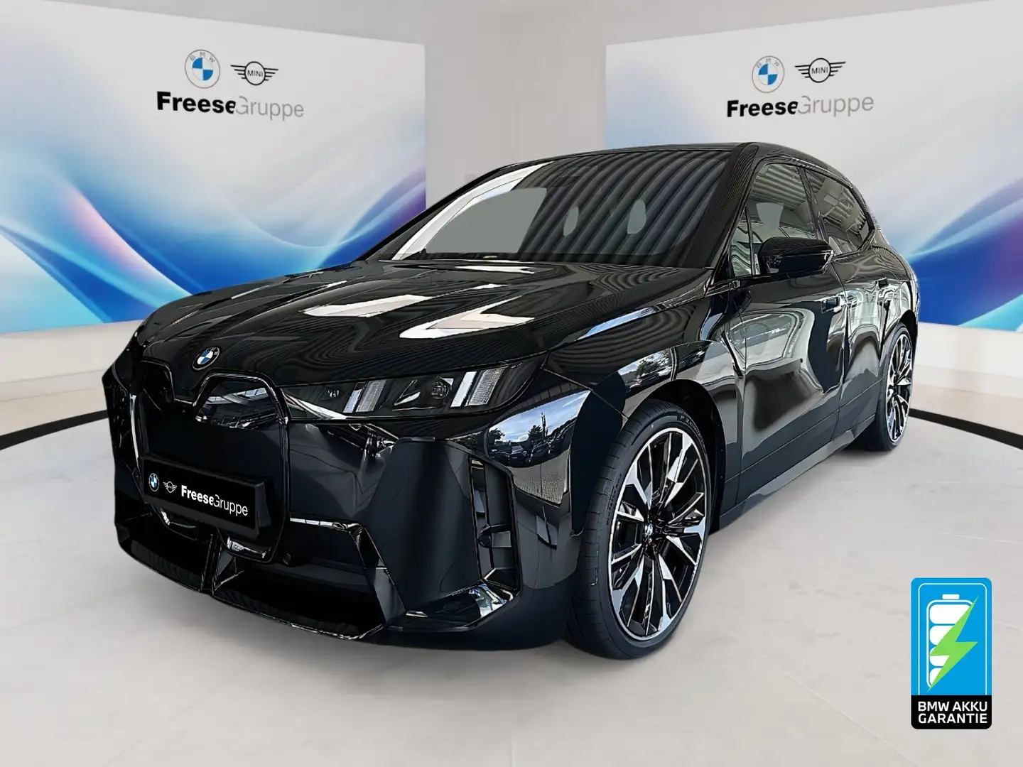 BMW iX xDrive60 Noir - 1