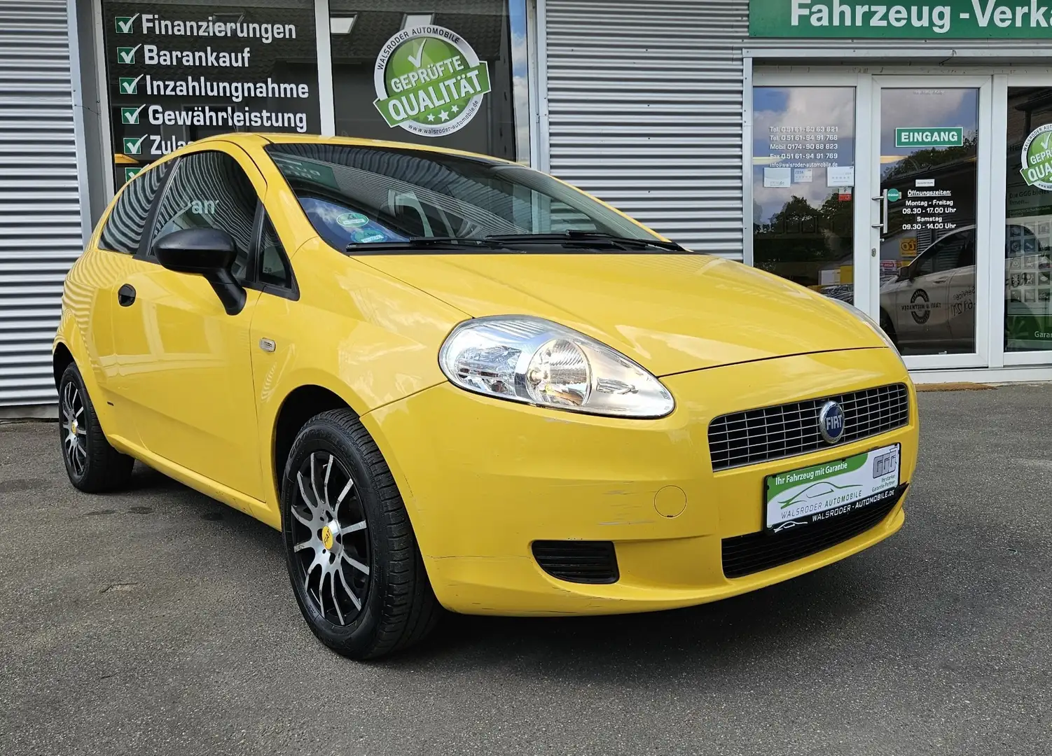 Fiat Grande Punto 1.2 8V Active*II. Hd*Klima*City-Paket*Allwetterr.* Beige - 2