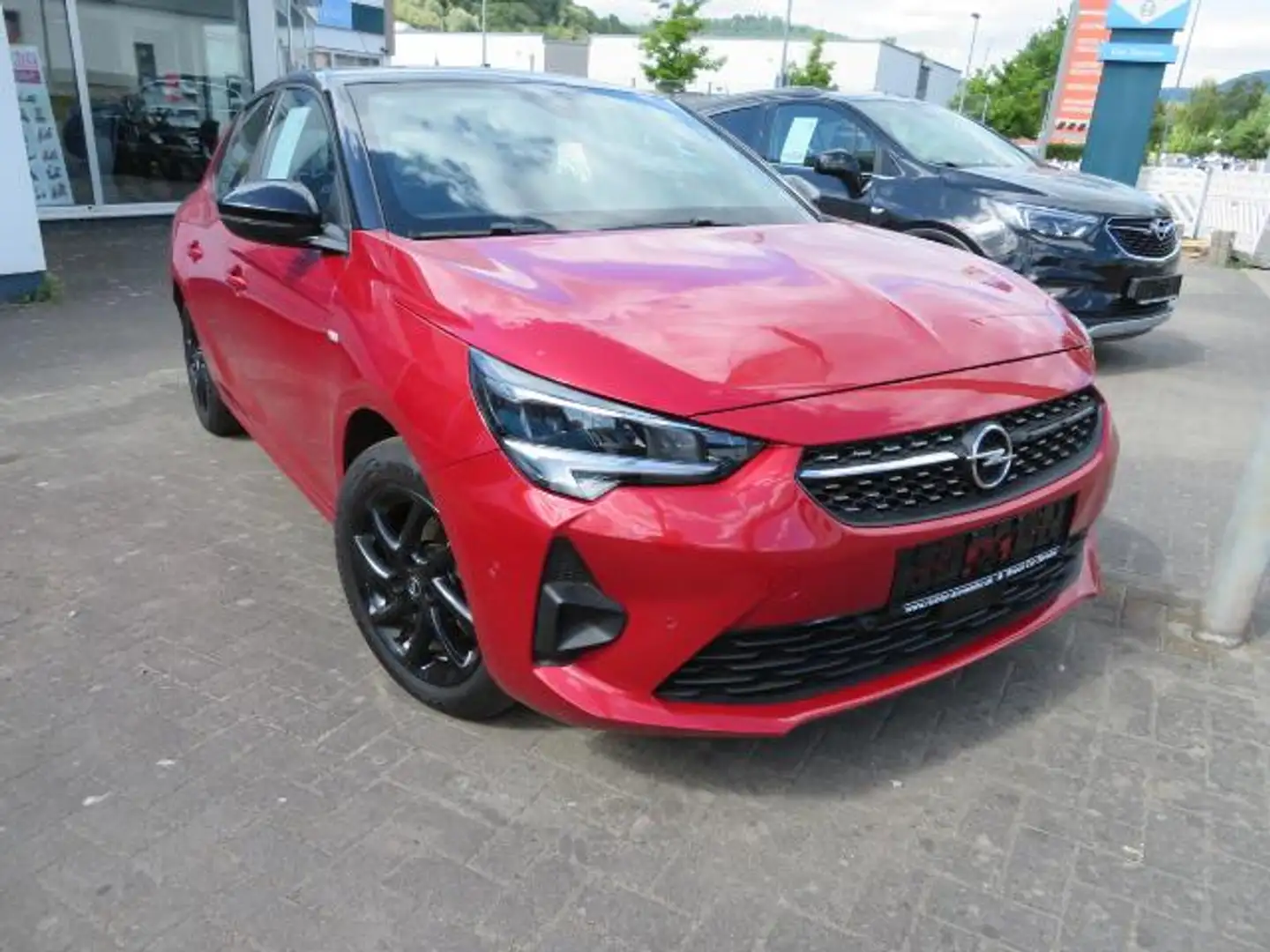 Opel Corsa F 1.2 Turbo GS Line AHK LED SHZ LHZ Kamera Rouge - 1