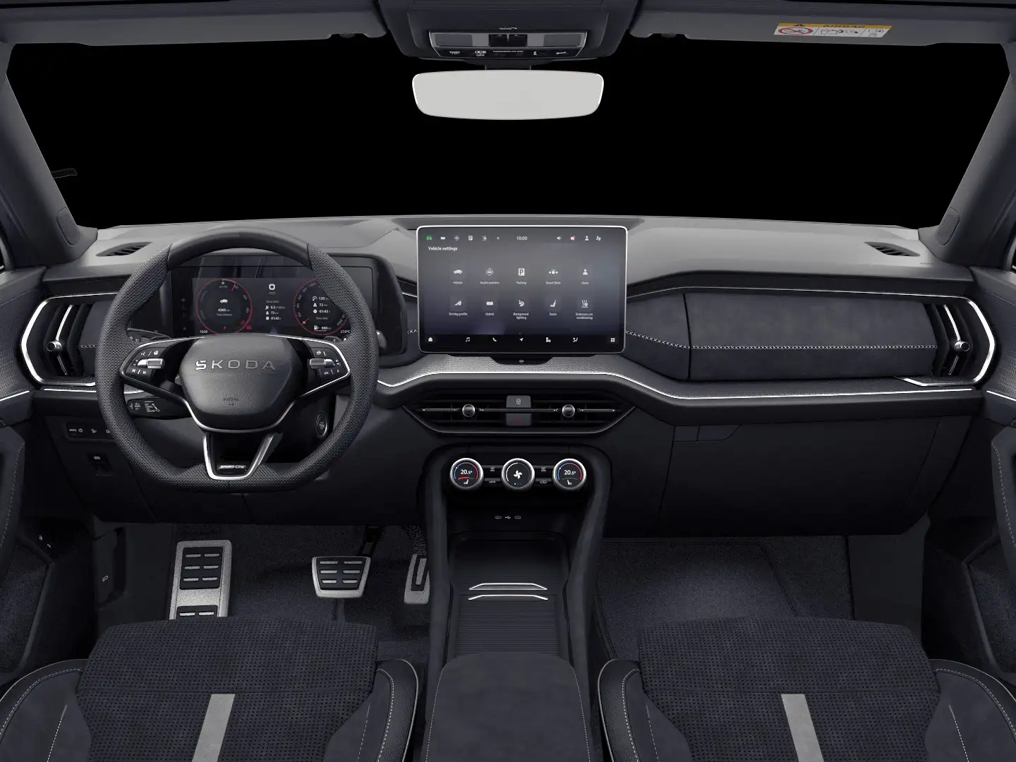Skoda Kodiaq 1.5 TSi 204 Pk PHEV Sportline Business | Trekhaak Grijs - 2