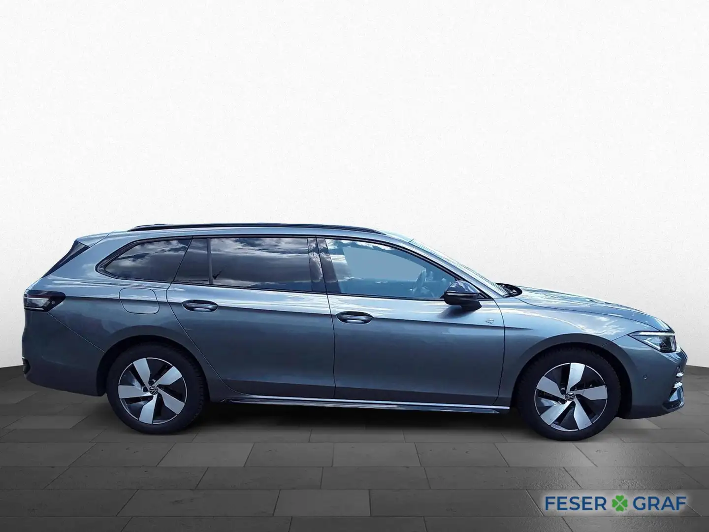 Volkswagen Passat 2.0 TDI DSG R-Line BLACK HUD NAVI KAM ACC Grau - 2