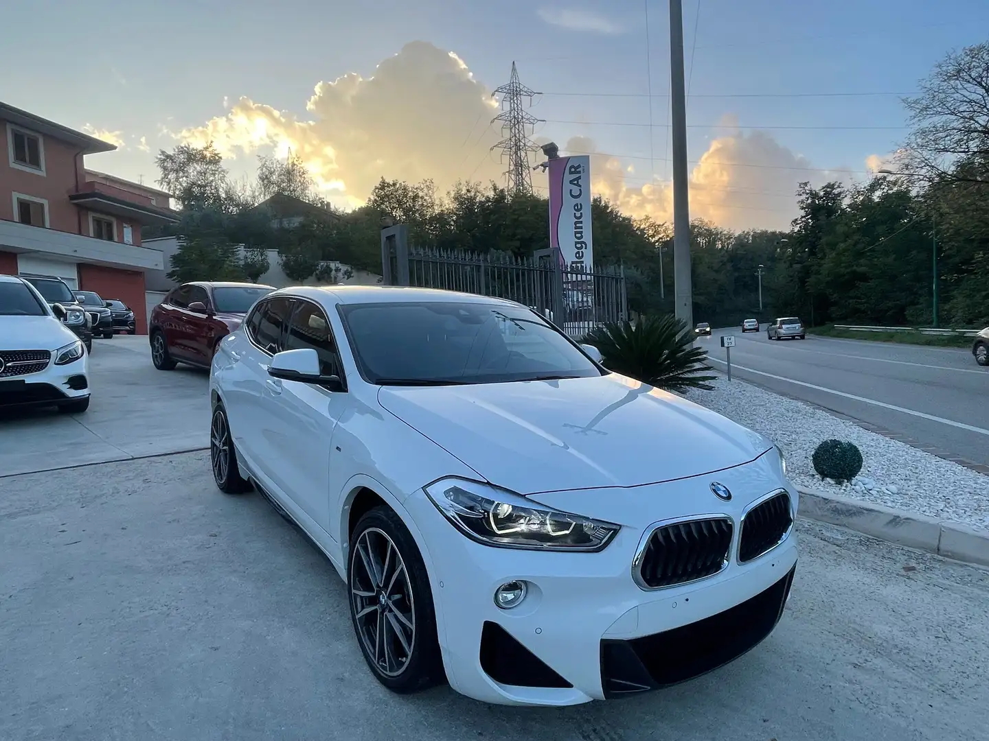 BMW X2 xdrive20d Msport X Bianco - 1