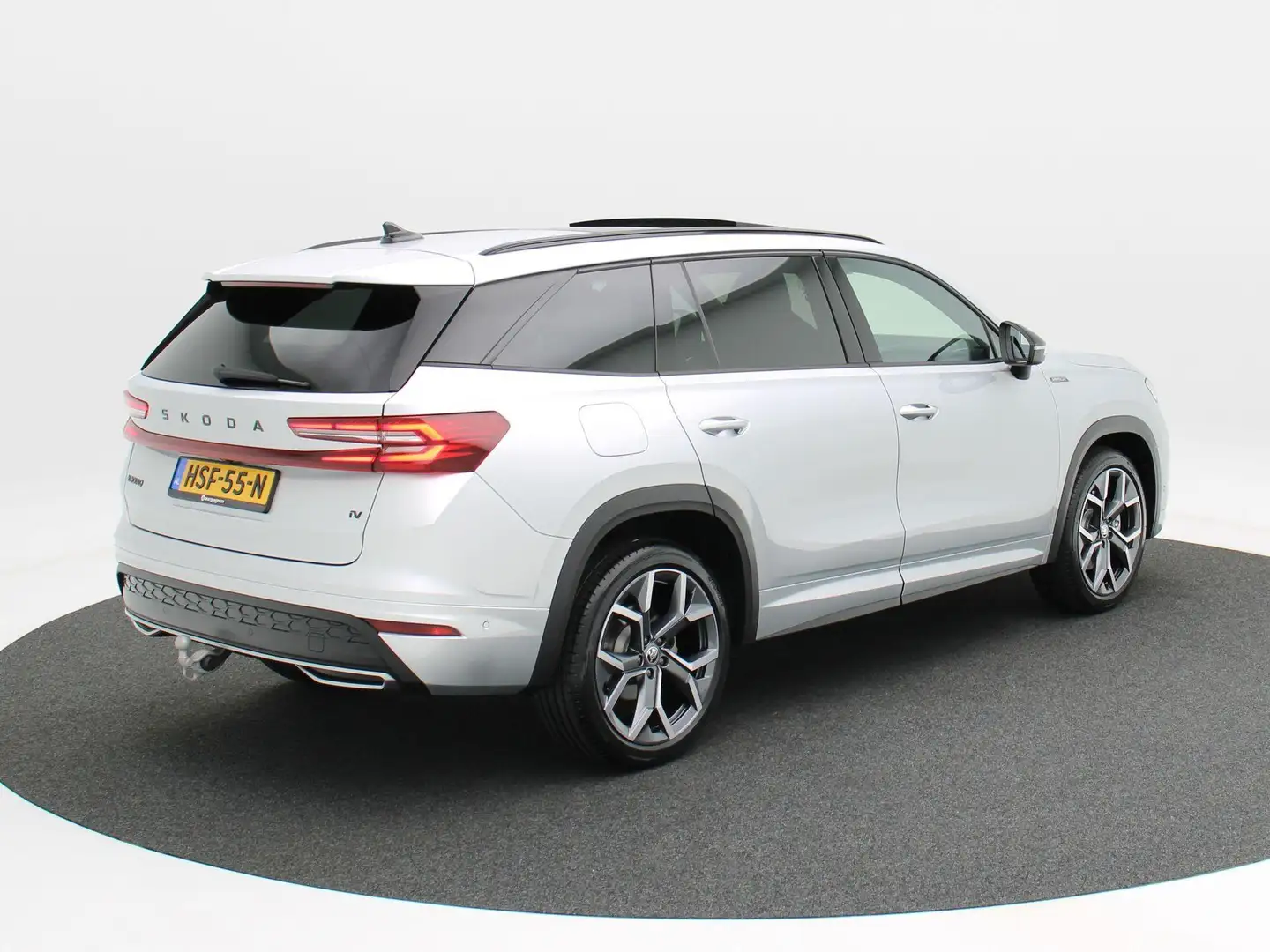 Skoda Kodiaq 1.5 TSi 204 Pk PHEV Sportline Business | Panoramad Grijs - 2