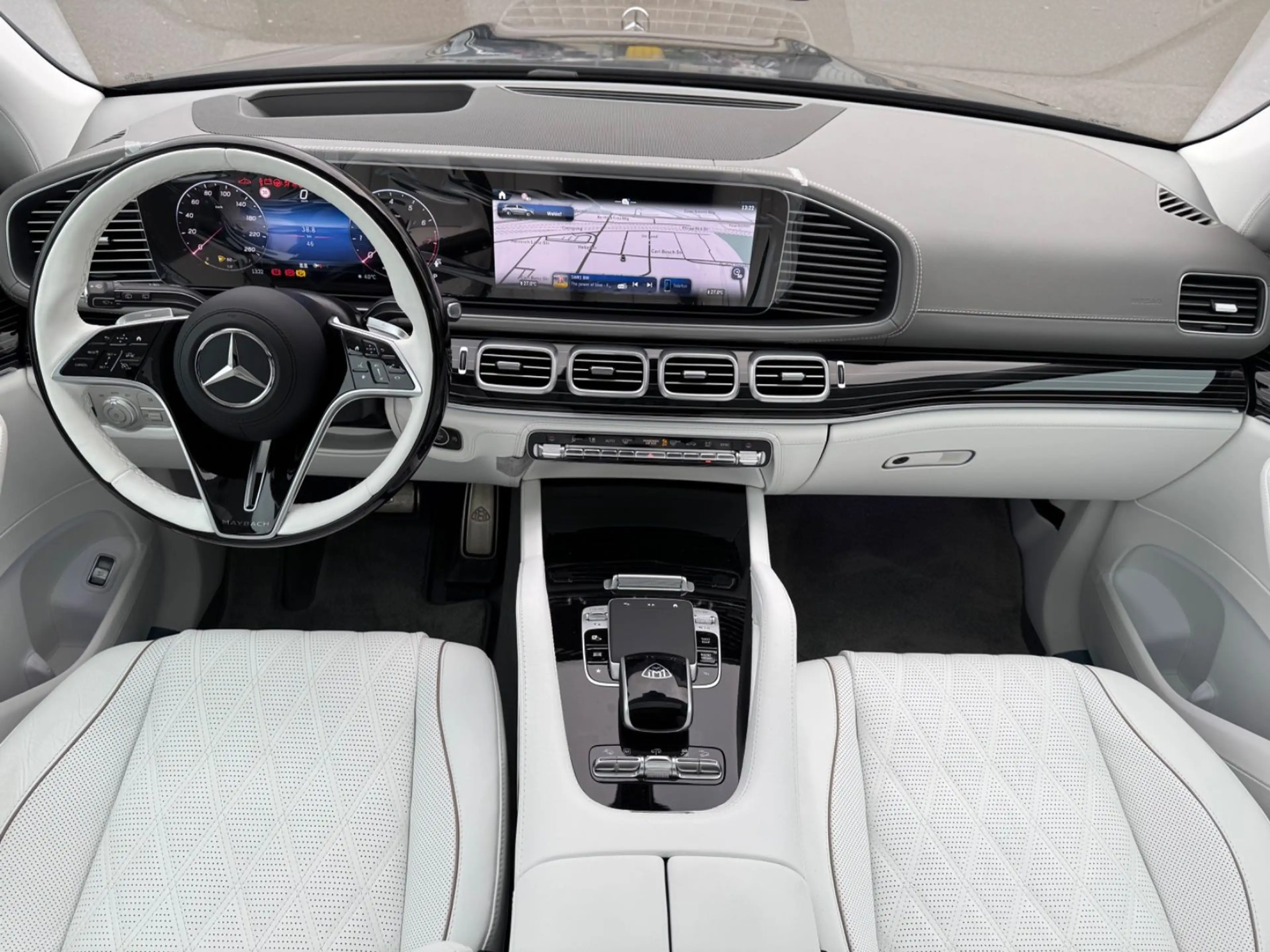 Mercedes-Benz GLS 600 MAYBACH|WEISS|PY26|E-BODY|3D-BURMESTER|KÜLFACH| — photo 12