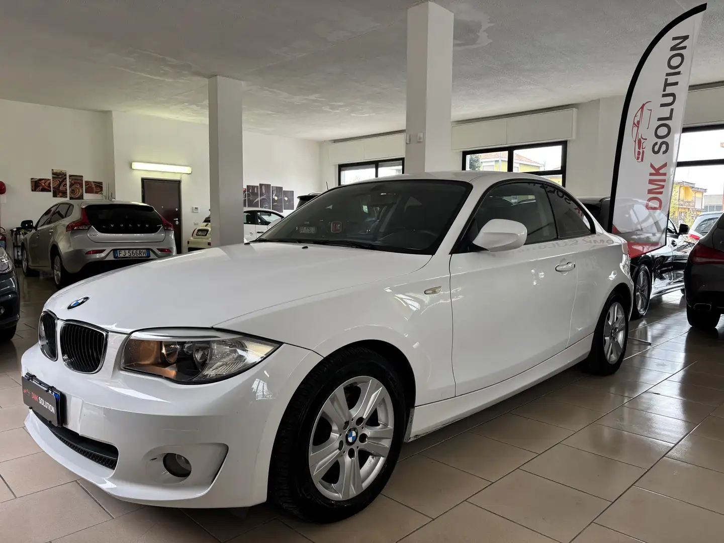 BMW 120 d E82 Coupe sport **UNICO PROPRIETARIO** Bianco - 1