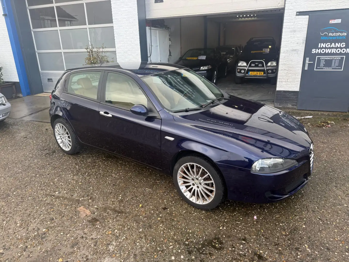 Alfa Romeo 147 1.6 T.Spark Progression- Met Onderhoudshistorie, L Modrá - 2