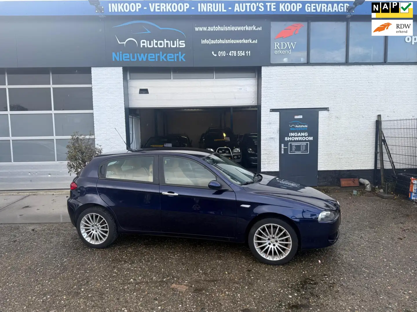 Alfa Romeo 147 1.6 T.Spark Progression- Met Onderhoudshistorie, L Modrá - 1