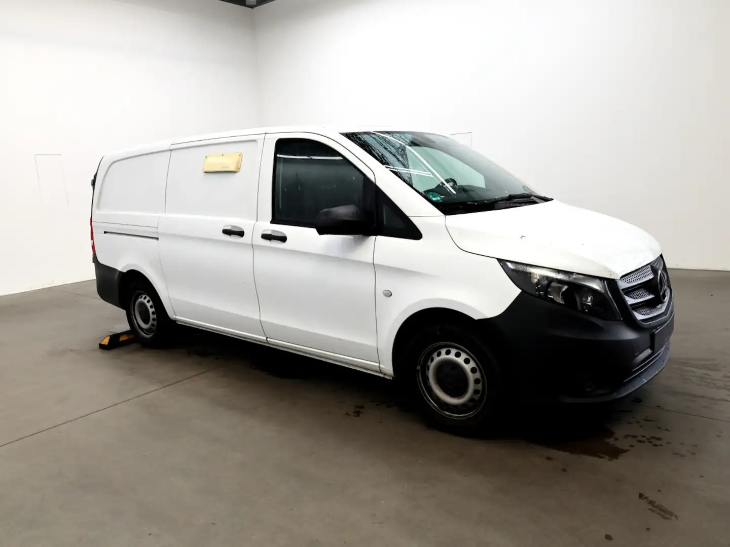 Mercedes-Benz Vito114CDI KA lang ,Klima,Sortimo Regalsystem Blanc - 2