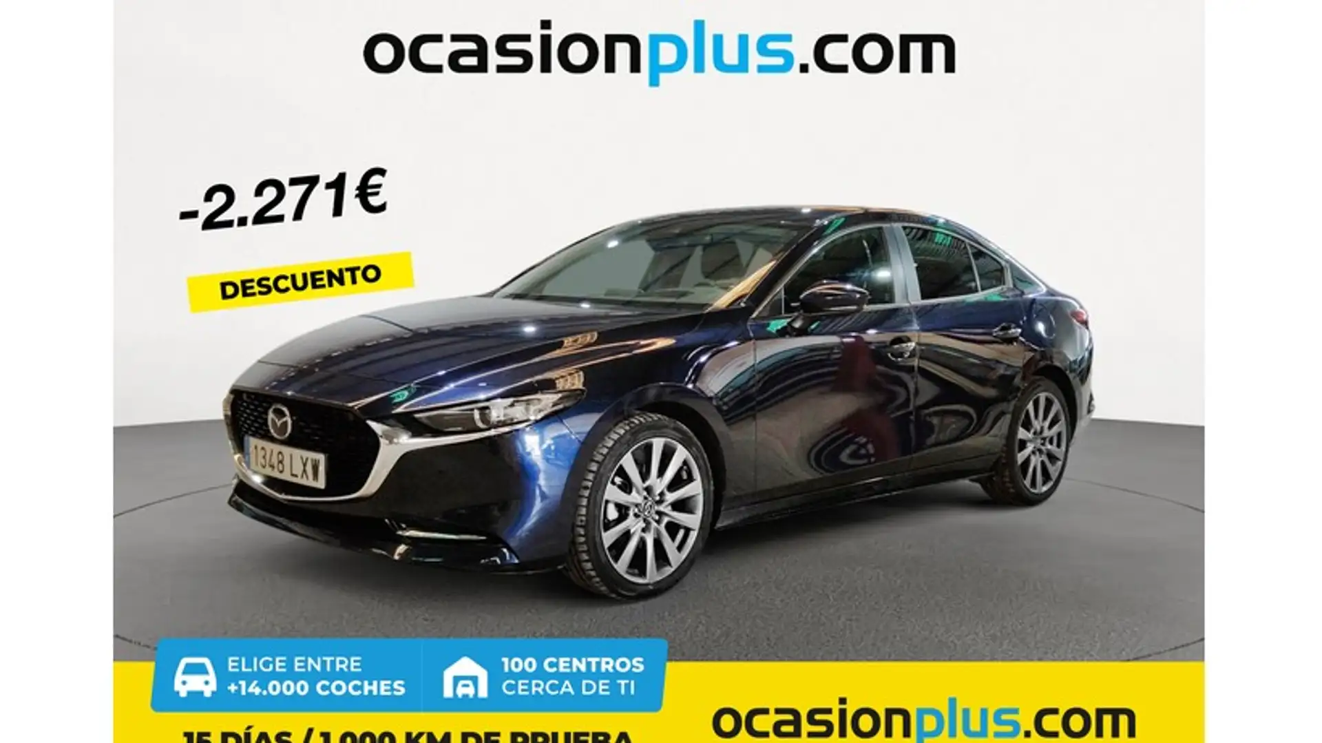 Mazda 3 Sedán 2.0 e-Skyactiv-X Evolution 137kW Bleu - 1