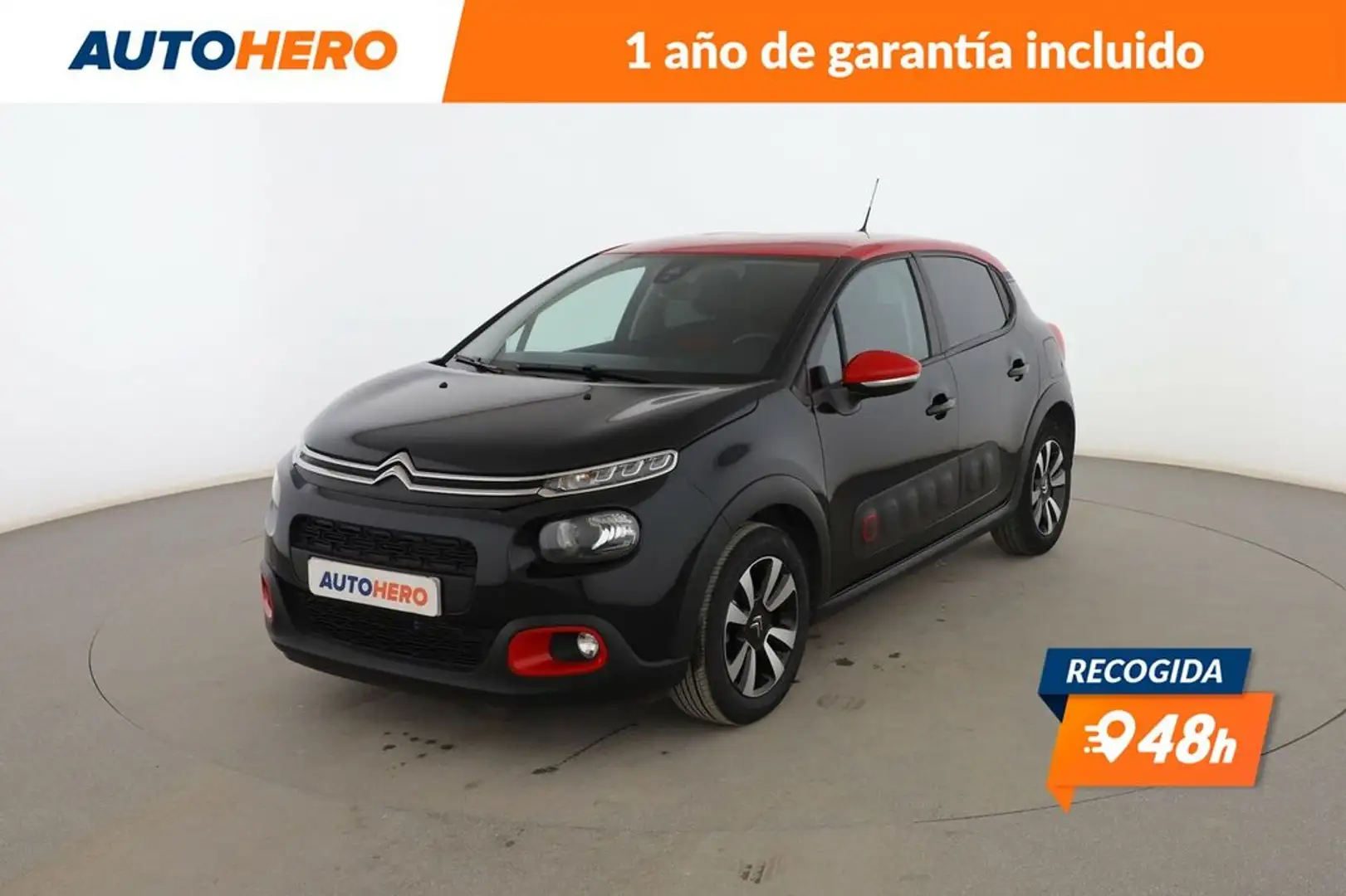 Citroen C3 1.2 PureTech Feel Zwart - 1