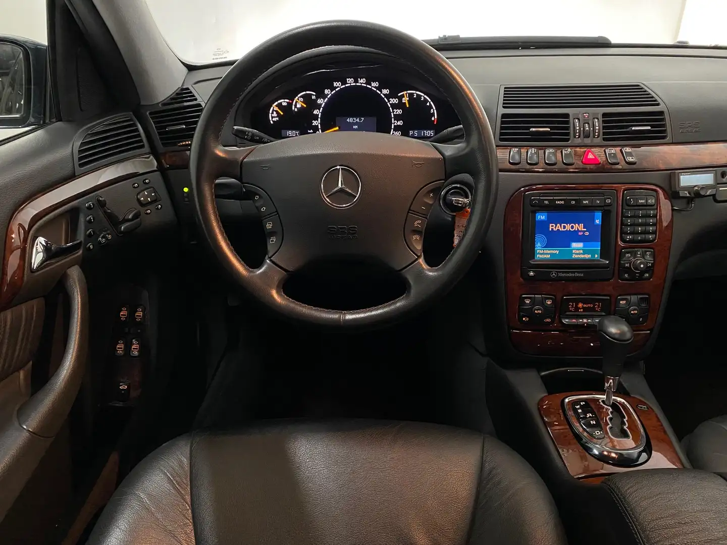 Mercedes-Benz S 320 Luchtvering Schuifdak Xenon Memorystoelen  *Youngt Negru - 2