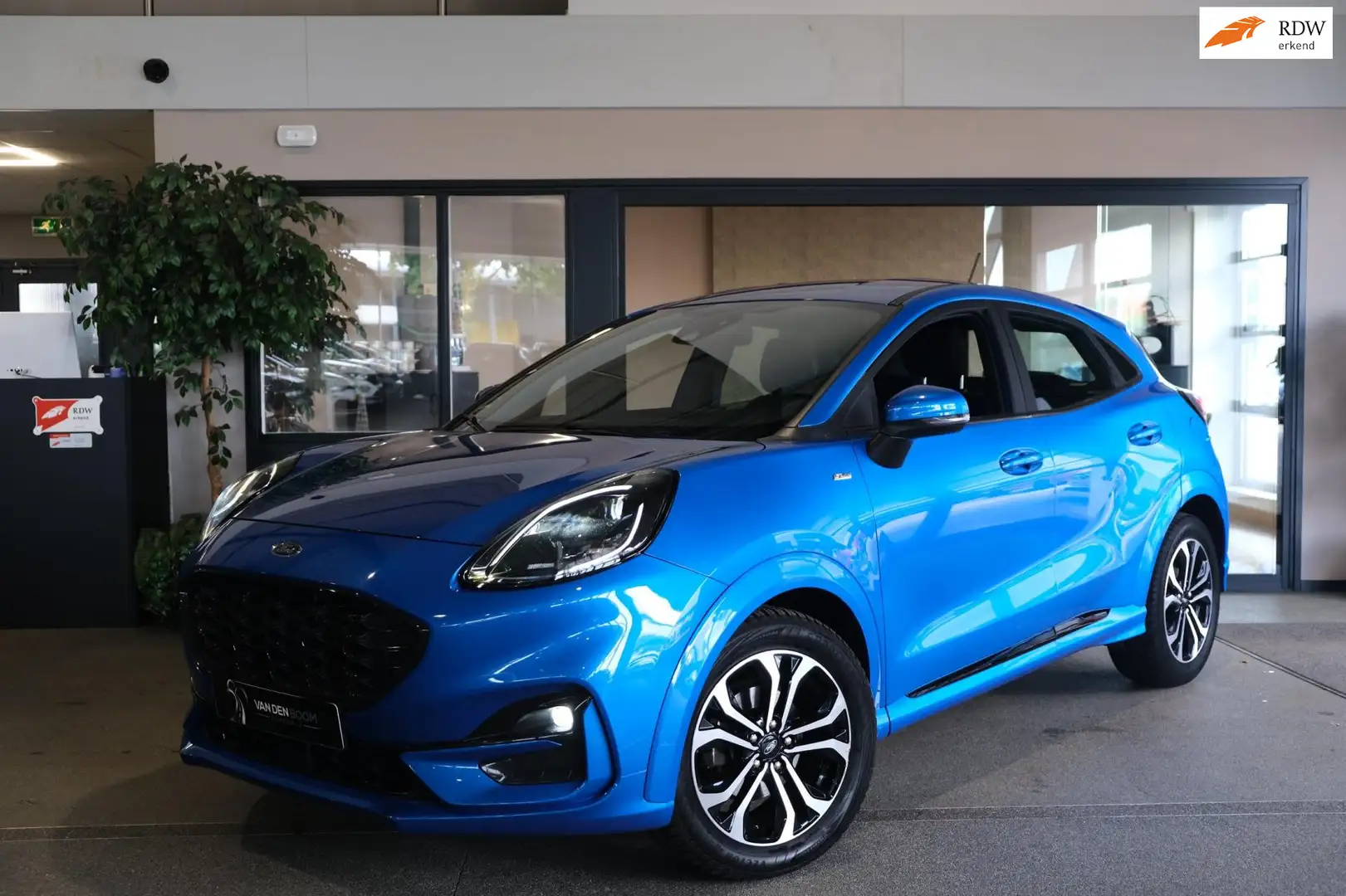 Ford Puma 1.0 EcoBoost Hybrid ST-Line Navi Led Cruise Blauw - 1