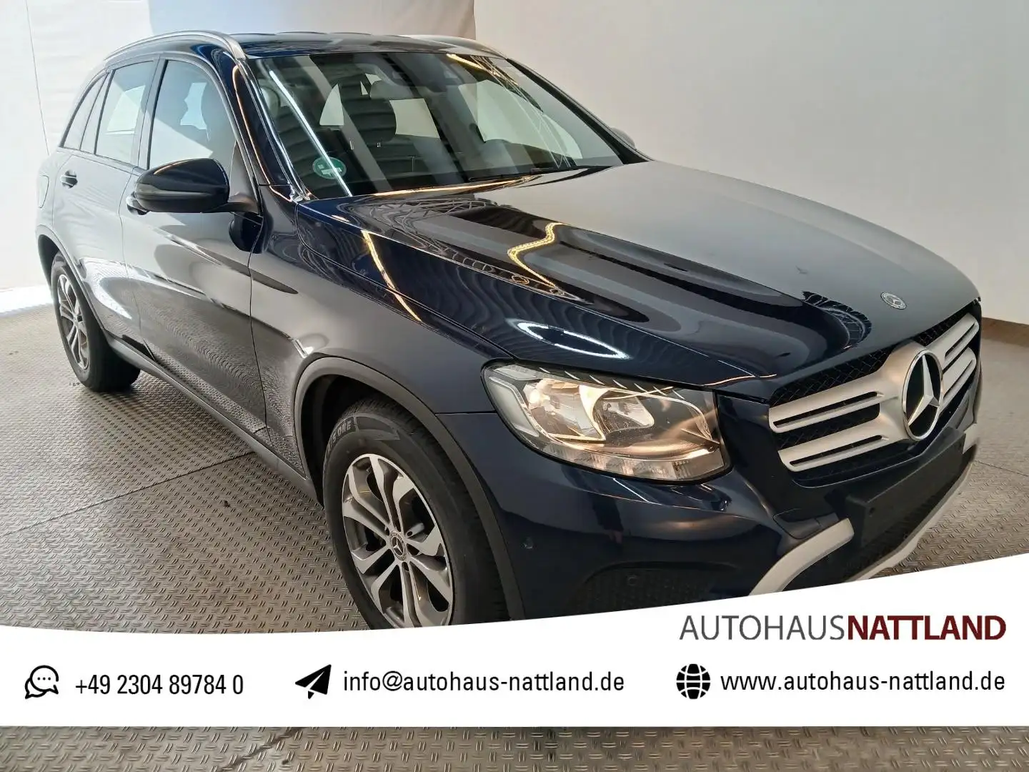 Mercedes-Benz GLC 220 d 4Matic  9G RFK Navi AHK Azul - 1