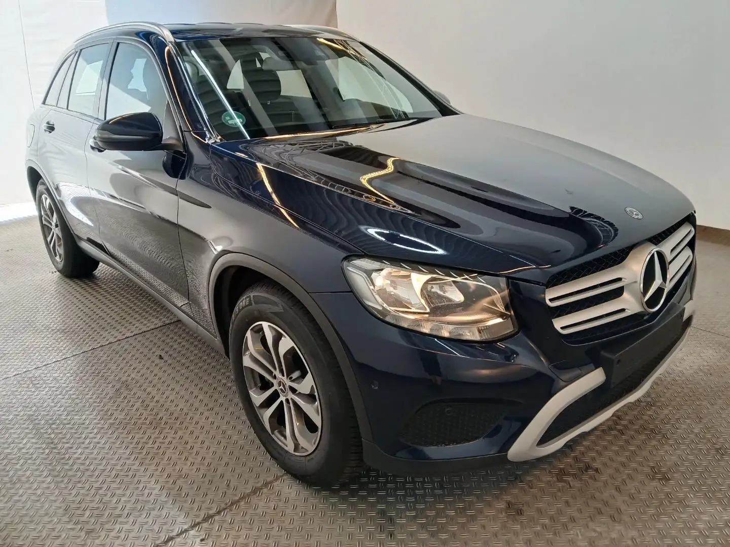 Mercedes-Benz GLC 220 d 4Matic  9G RFK Navi AHK Azul - 2