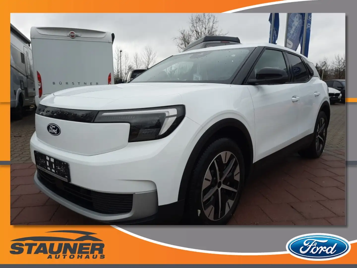 Ford Explorer RWD H ACC 19 Zoll Räder Klima Weiß - 1
