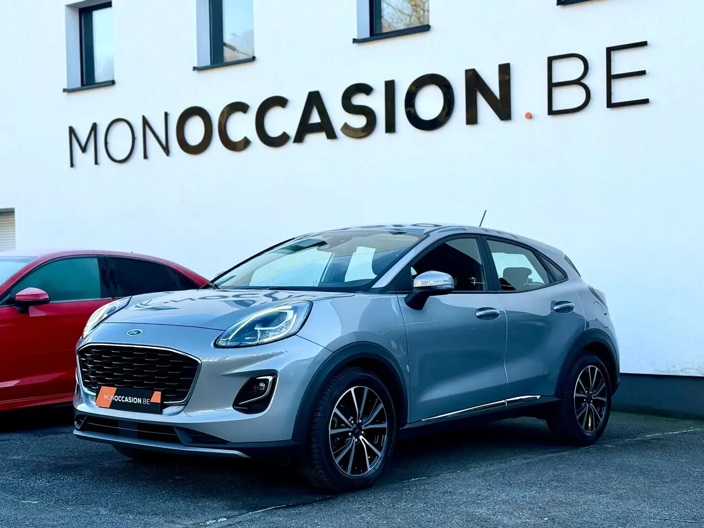 Ford Puma 1.0 AUTO*GPS*CLIM*CAPTEURS* GARANTIE 12 MOIS Gris - 1